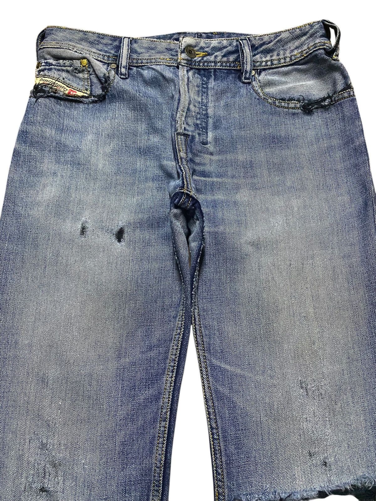 Diesel Black Gold Vintage Diesel Blue Wash Distressed Bootcut Jeans Alter Size US 30 / EU 46 - 3 Thumbnail