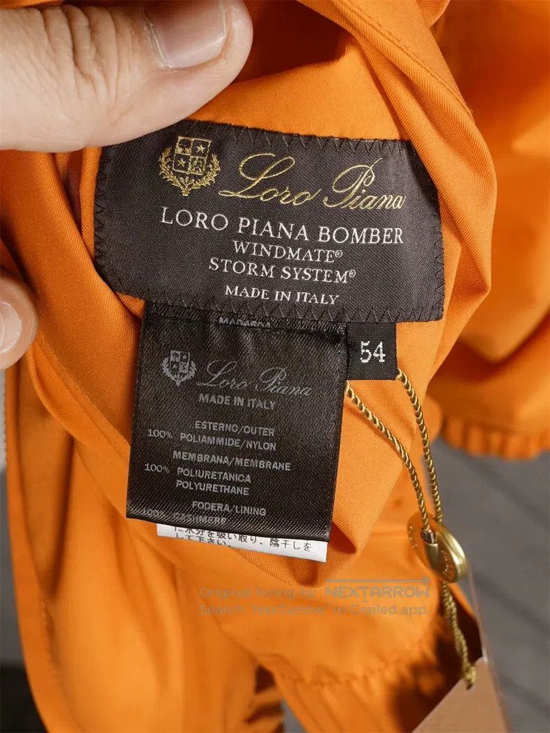 Loro Piana Loro Piana Classic Bomber Double-Faced Jacket Size US L / EU 52-54 / 3 - 9 Thumbnail