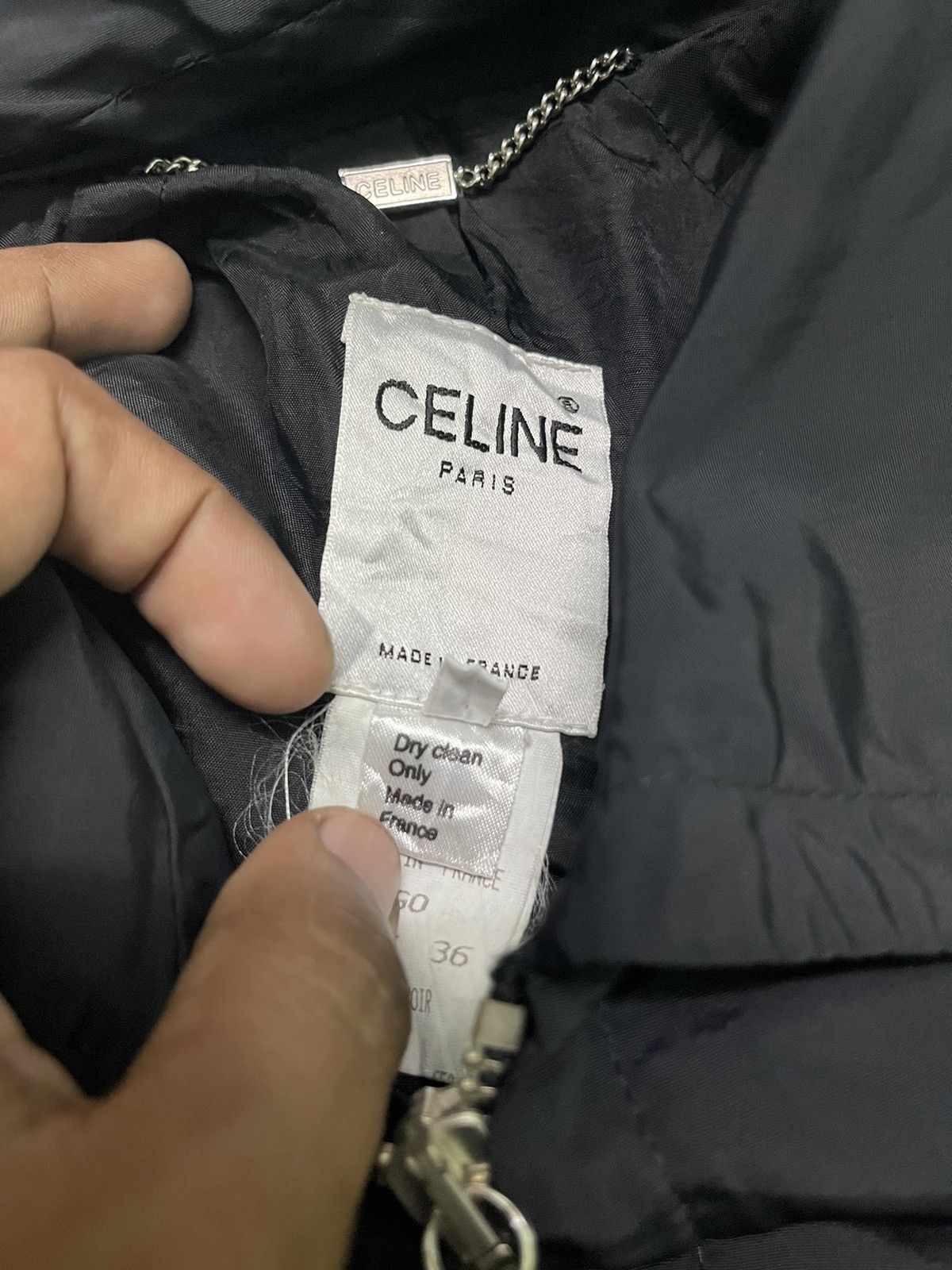 Celine 90s CELINE PARIS ZIPPER JACKET MADE IN FRANCE Size US L / EU 52-54 / 3 - 10 Thumbnail
