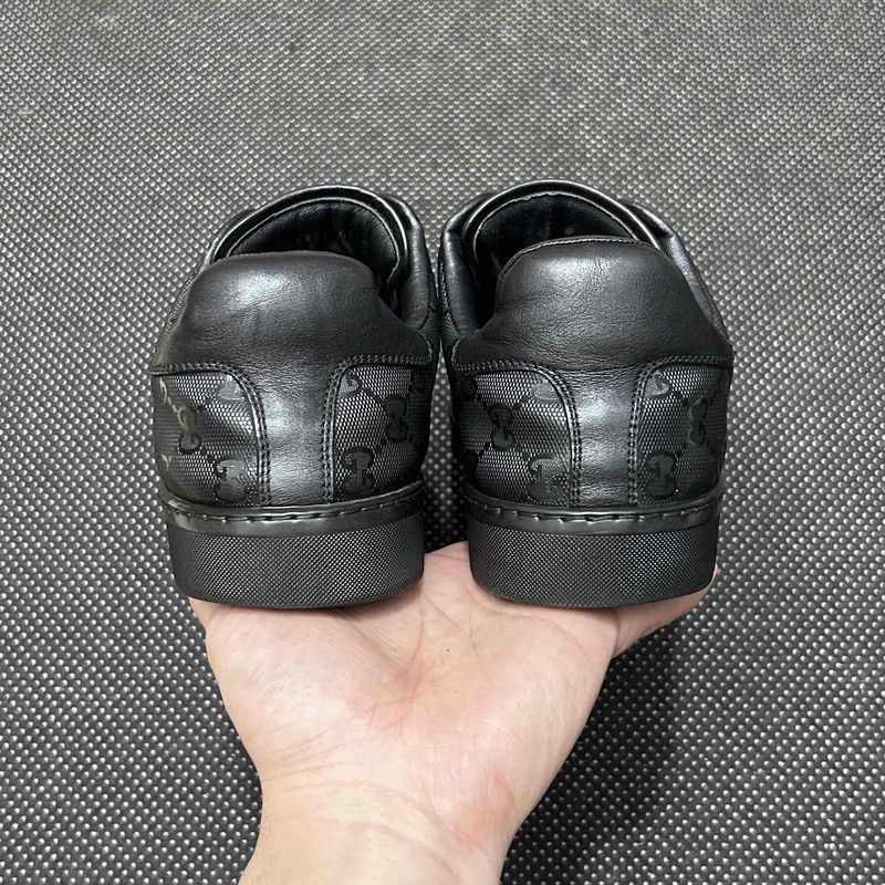 Gucci Gucci Stylish Black Casual Sneakers - Size US 7.5 / EU 40-41 - 3 Thumbnail