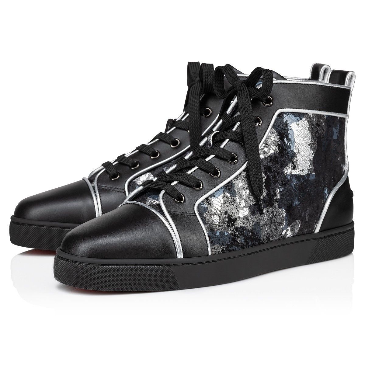 Christian Louboutin o1s1wg110625 Sneakers in Black Size US 11.5 / EU 44-45 - 2 Thumbnail