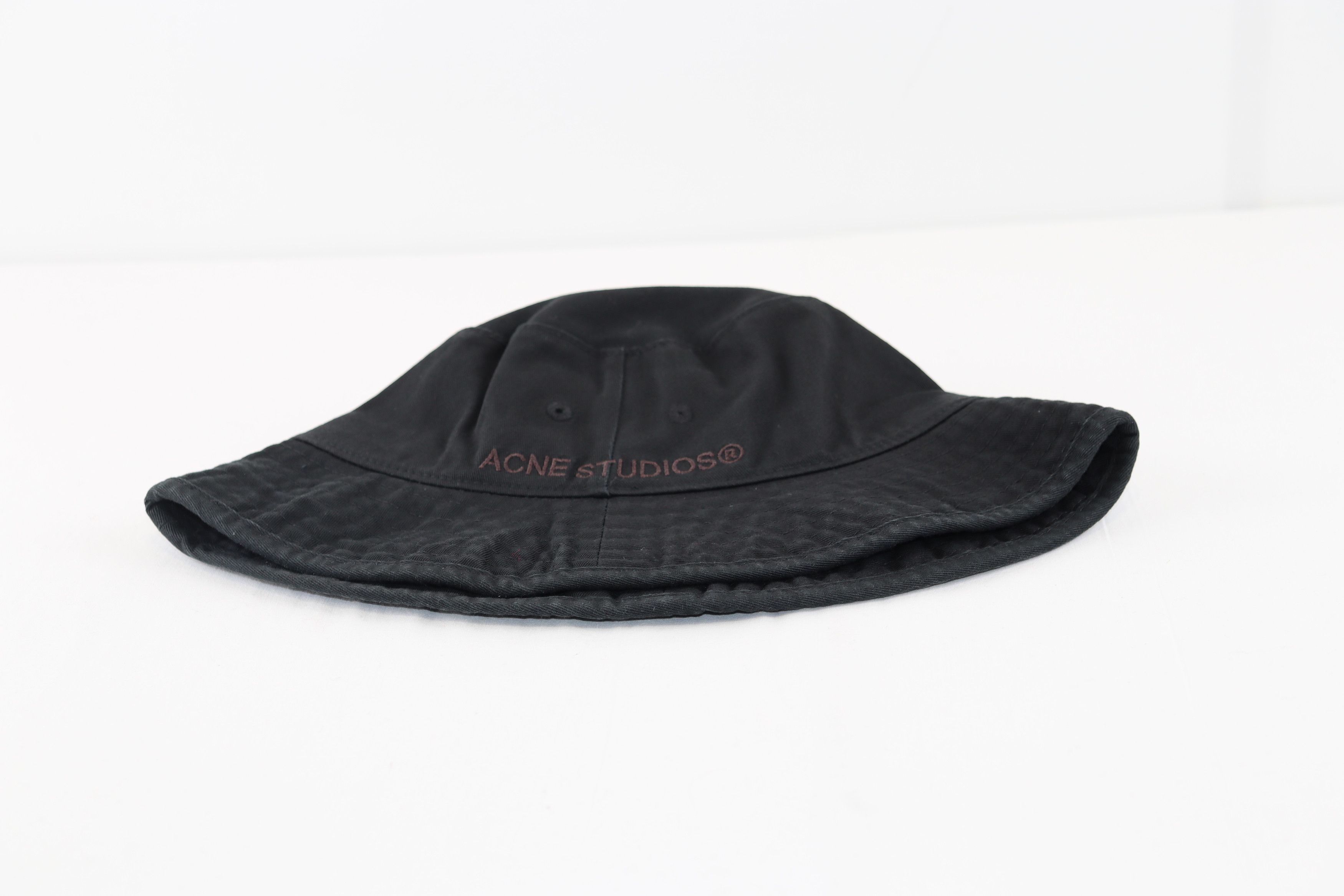 Acne Studios o1rshd1 Size: OS / Hat in Black Size ONE SIZE - 5 Thumbnail