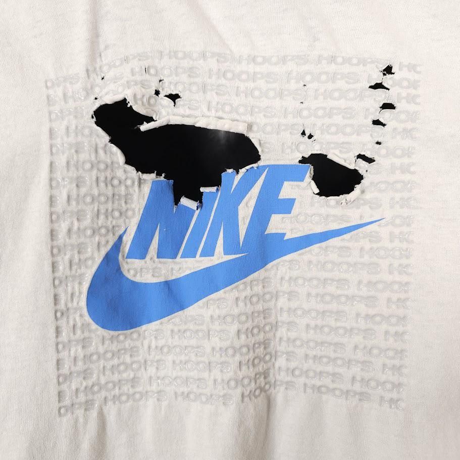 Nike Vintage Nike Basketball T Shirt Mens Size XL White Y2K Sleev Size US XL / EU 56 / 4 - 4 Thumbnail
