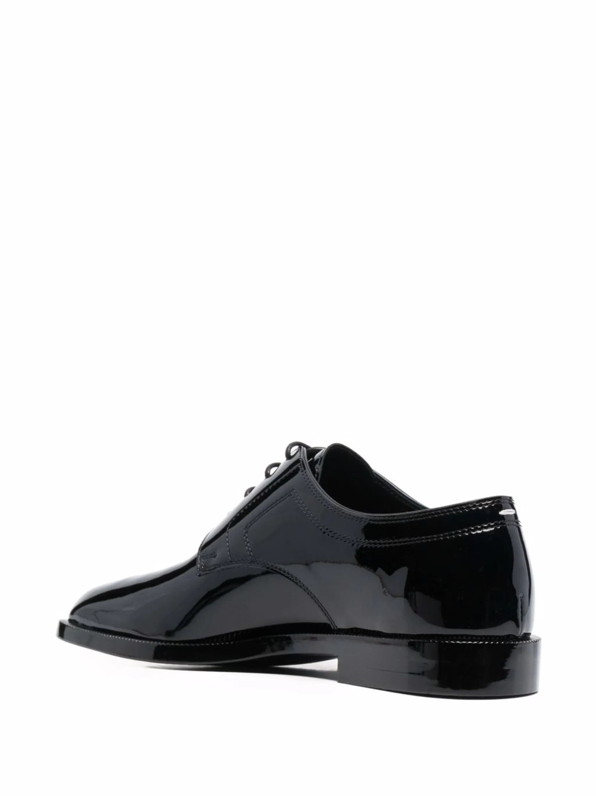 Maison Margiela oc11z0825 Tabi Lace-ups Shoes in Black Size US 7 / IT 37 - 3 Thumbnail