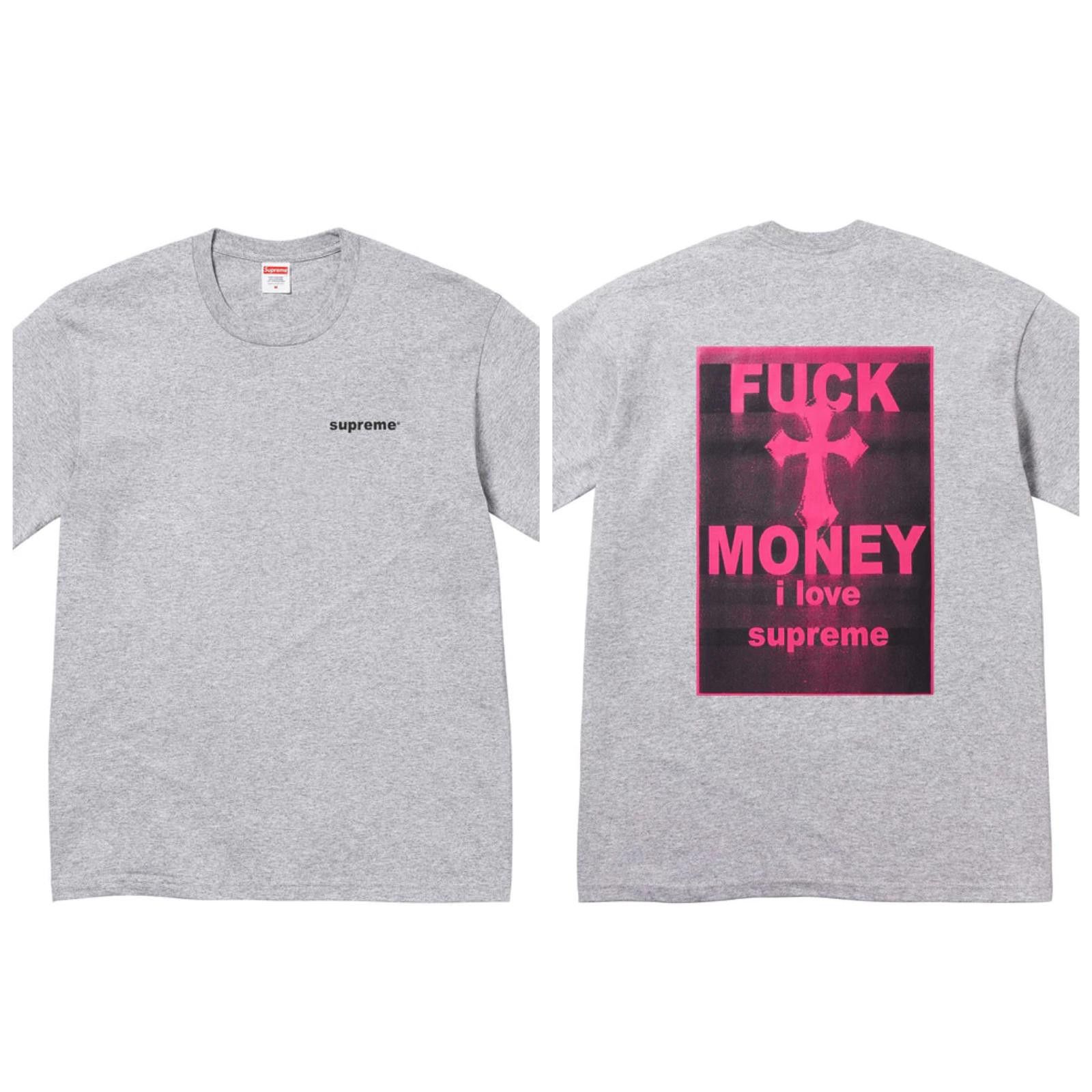 Supreme Supreme Fuck Money Tee & Sticker Size Medium Size US M / EU 48-50 / 2 - 2 Thumbnail