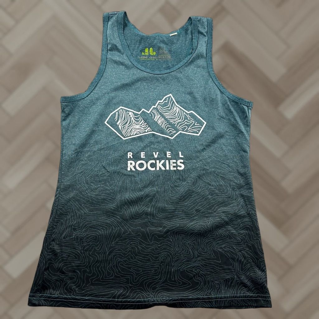 Vintage Revel Rockies 2016 Running Singlet Shirt Women's Medium Green Size M / US 6-8 / IT 42-44 - 1 Thumbnail
