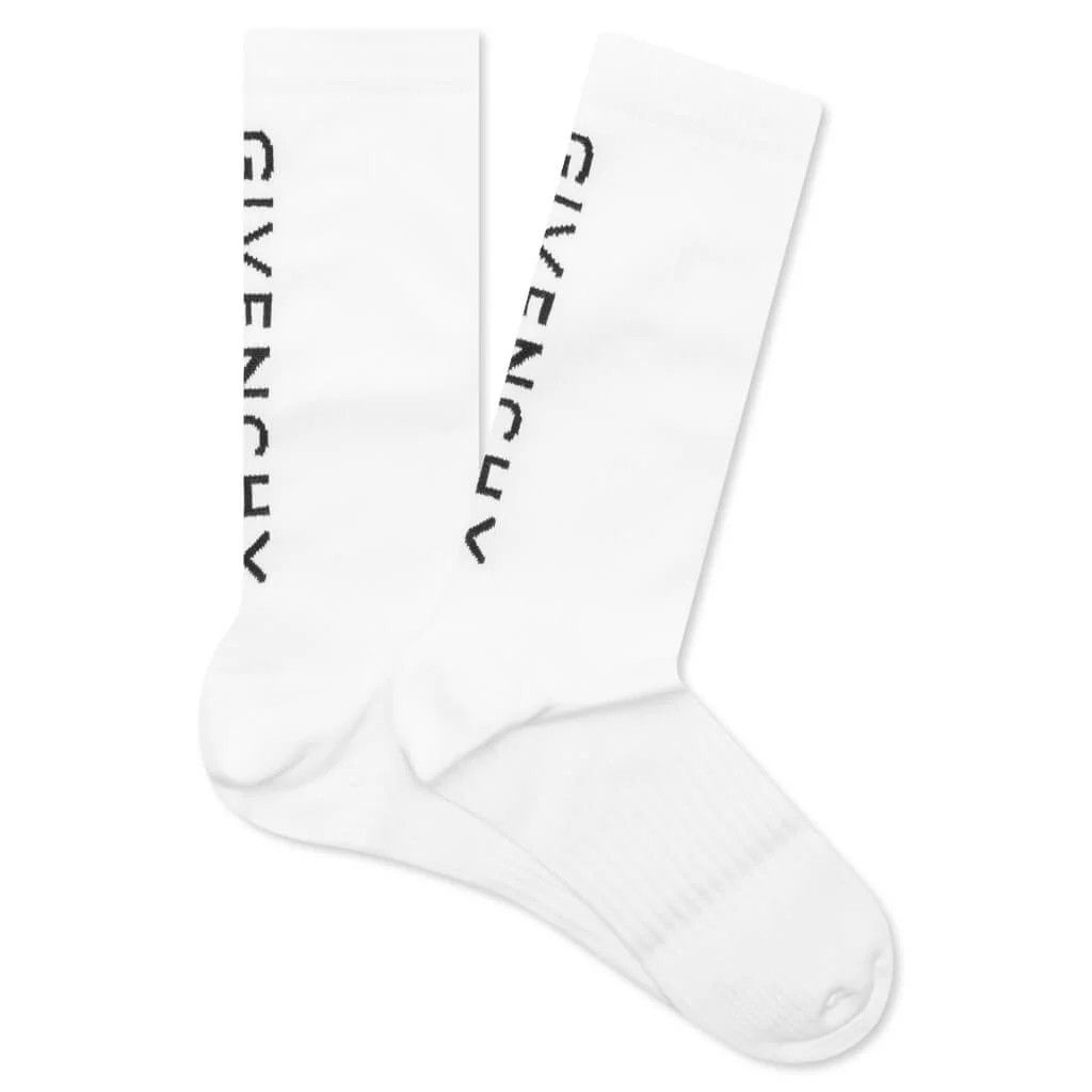 Givenchy o1gr1nt0125 Size: 43-46 Big Givenchy Jacquard Socks Size ONE SIZE - 1 Thumbnail