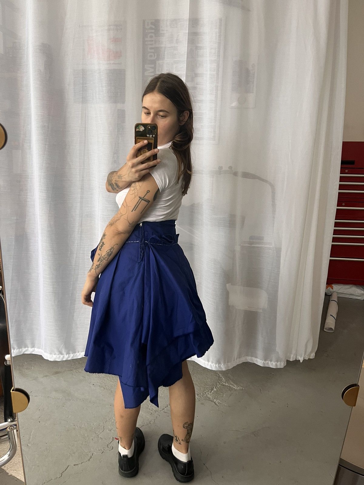 Comme des Garcons Layered asymmetrical skirt Size 27" / US 4 / IT 40 - 2 Thumbnail