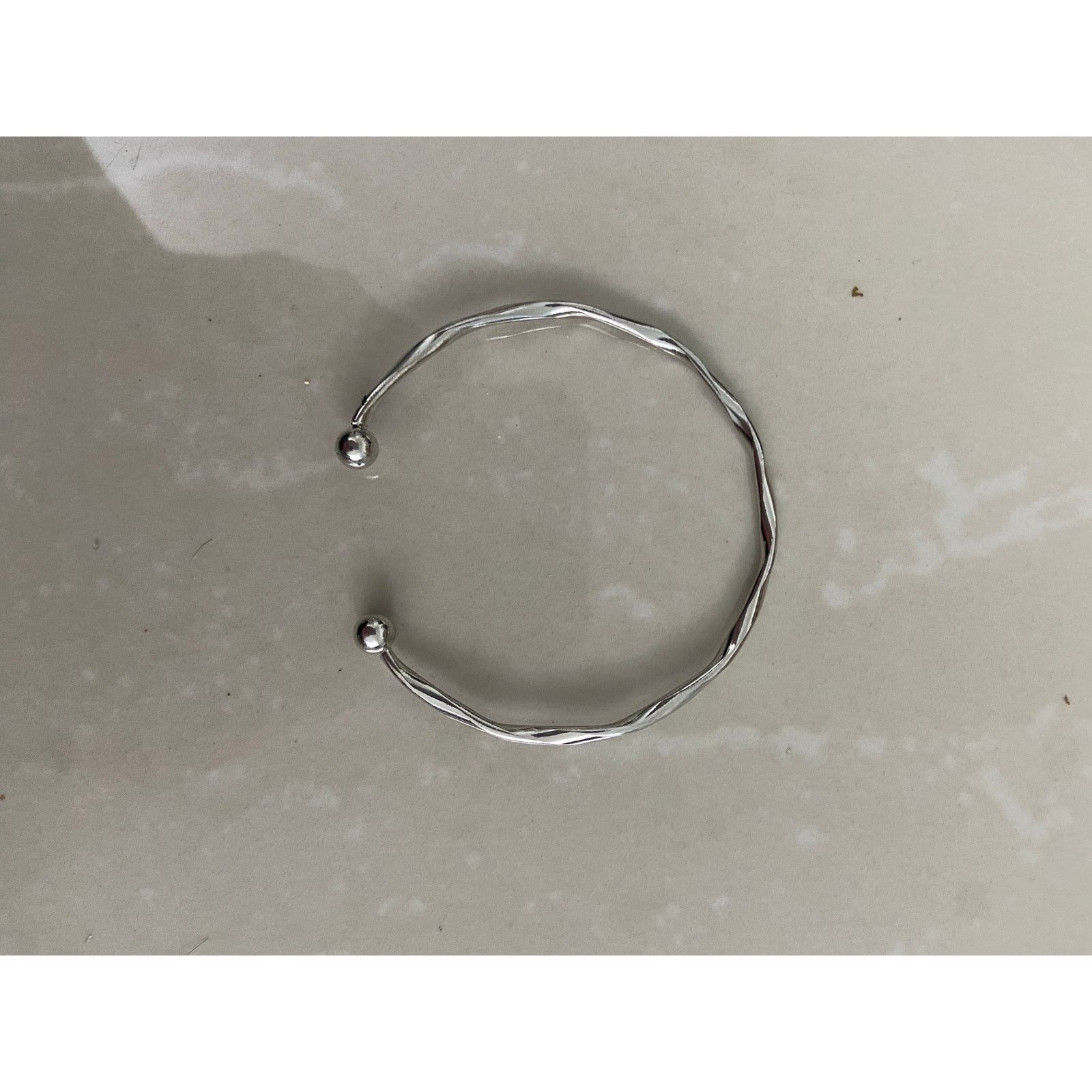 Other Skinny bangle bracelet, Silver tone Size ONE SIZE - 3 Thumbnail
