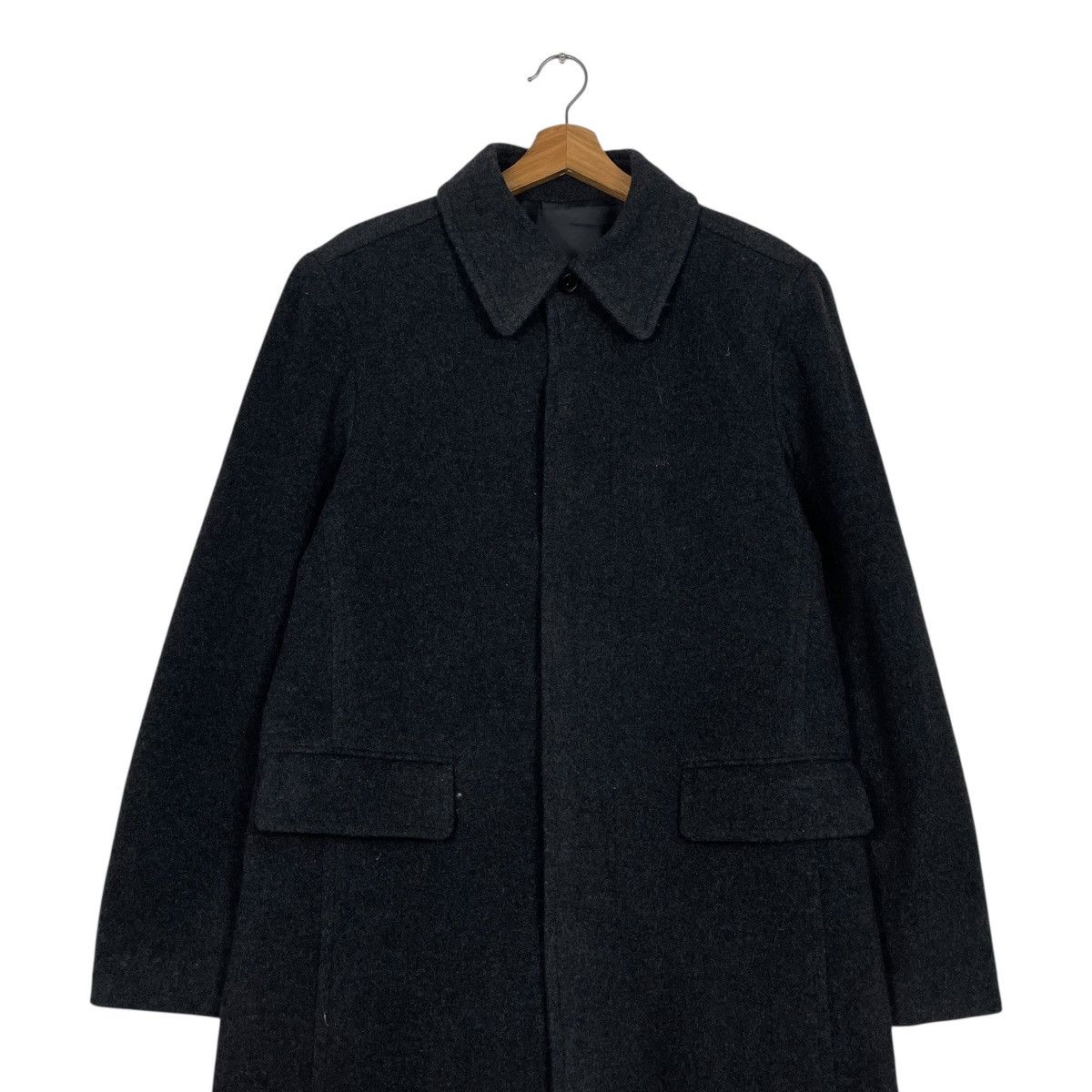 PPFM PPFM Black Wool Coat Size US M / EU 48-50 / 2 - 3 Thumbnail