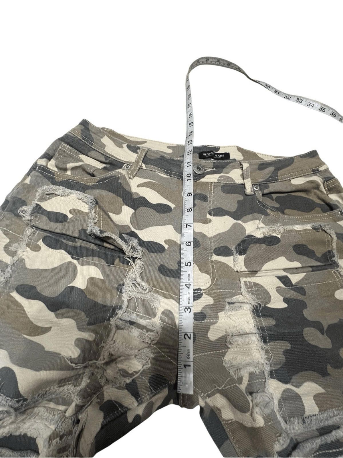 Designer RED FOX WOMEN'S STACKED TWILL PANTS (KHAKI CAMO) Sz XL Size 40" / US 18 - 6 Thumbnail