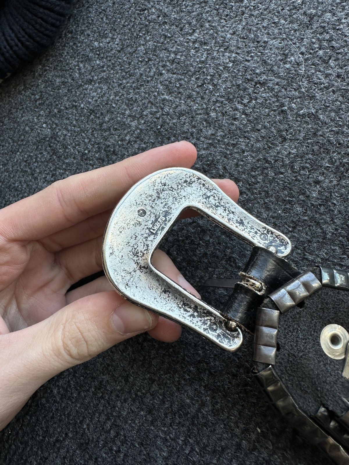 Other 🚨Vintage Crazy Metal Belt Drip Japanese Hype bb Simon Size ONE SIZE - 5 Thumbnail