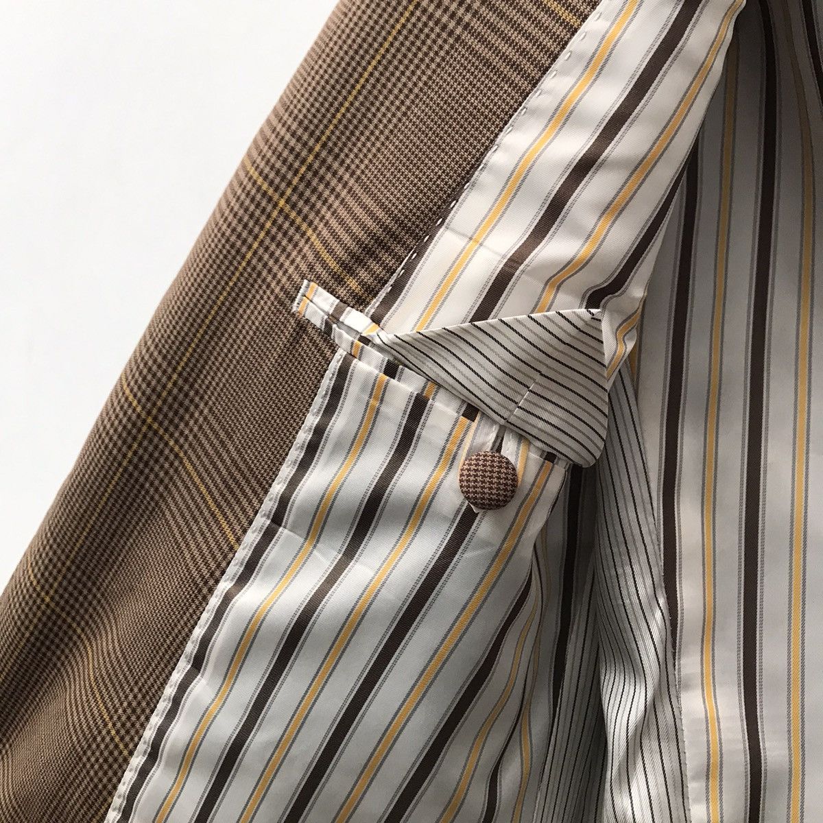 Gabicci × Lambretta Gabicci Italy Vintage Mens Checked Tailored Jacket Button Up Size 40R - 12 Thumbnail