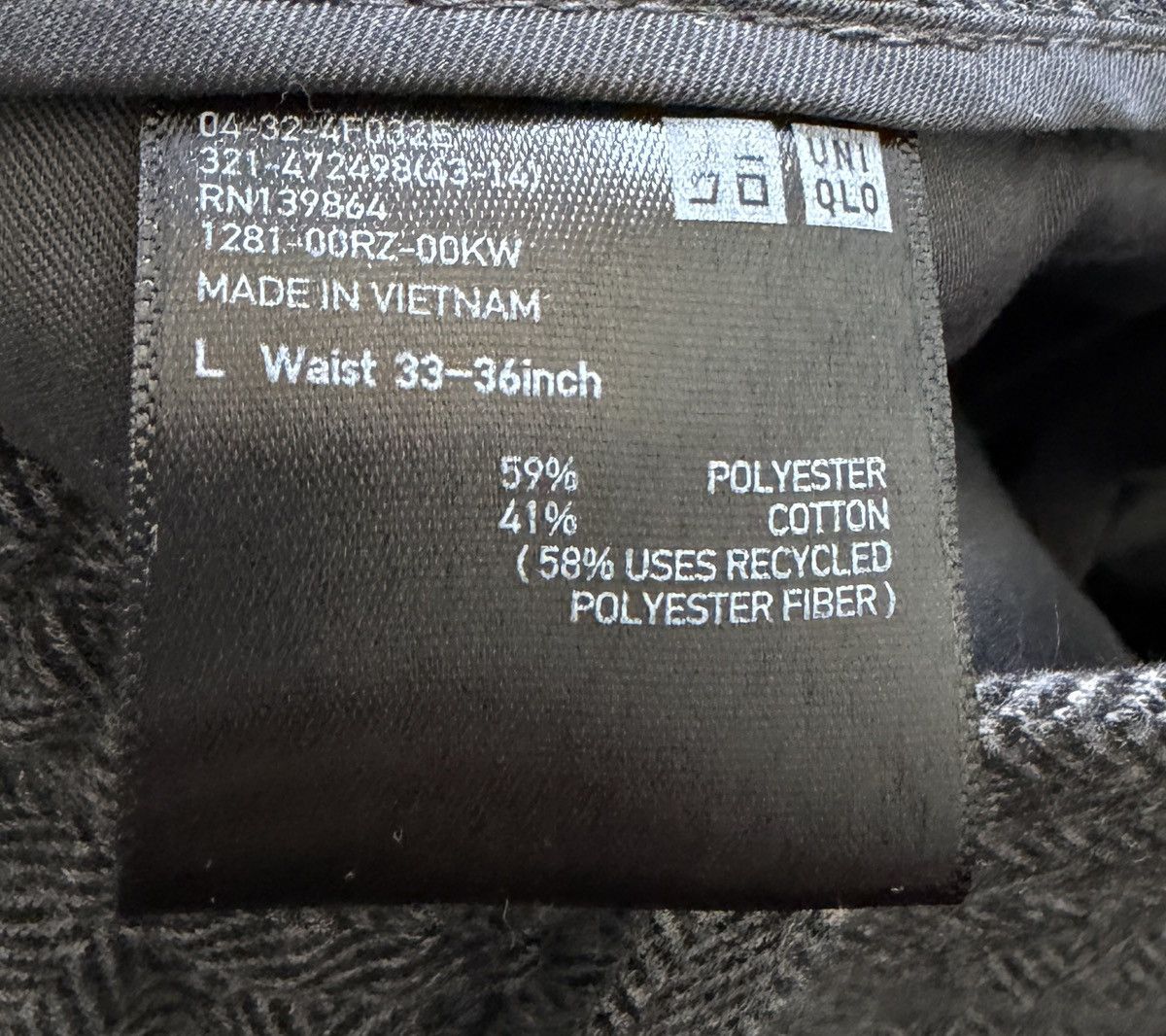 Uniqlo Uniqlo pleated houndstooth trousers Size US 30 / EU 46 - 5 Thumbnail