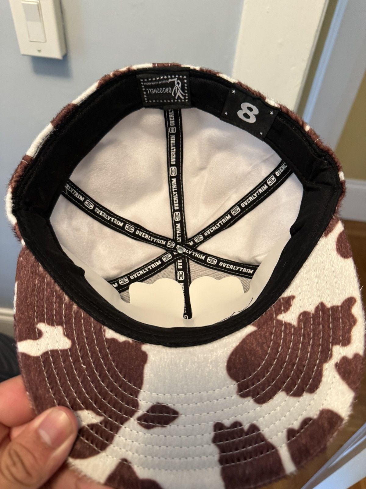 Other YVL Fitted Hat in Cow Hide Size ONE SIZE - 6 Thumbnail