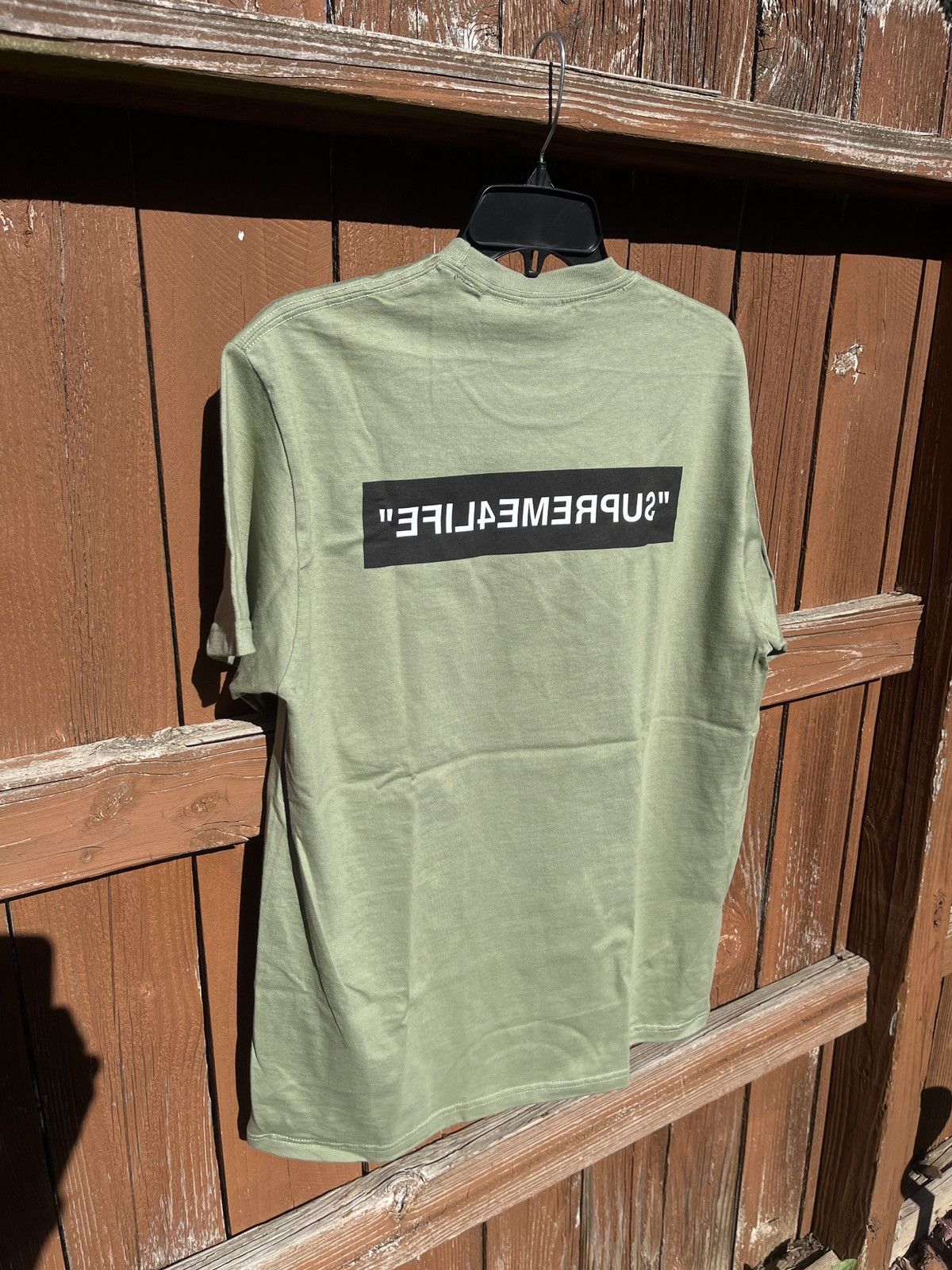 Supreme Supreme 4 life tee New M Size US M / EU 48-50 / 2 - 1 Thumbnail