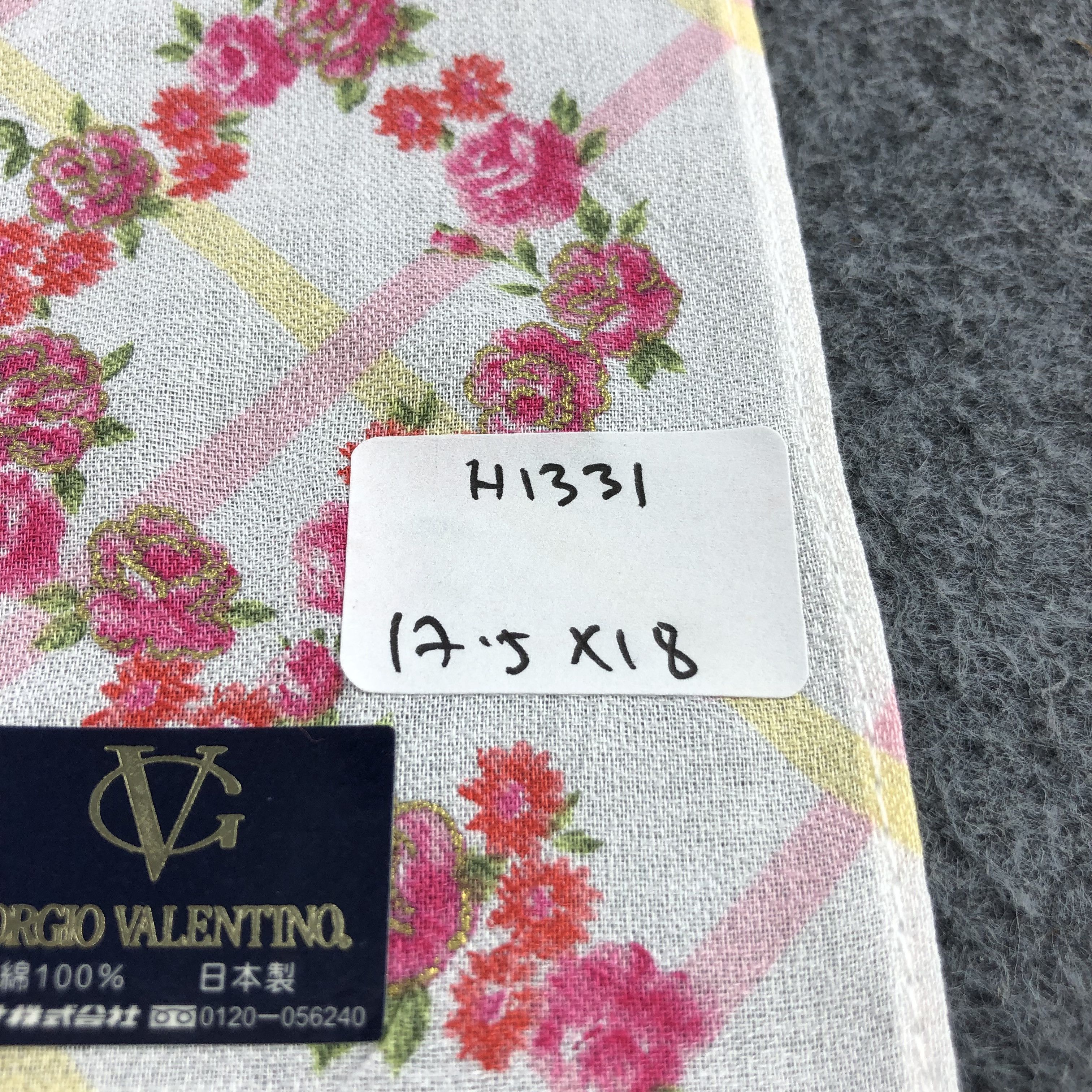 Vintage Giorgio Valentino Handkerchief Neckerchief Bandana H1331 Size ONE SIZE - 5 Thumbnail