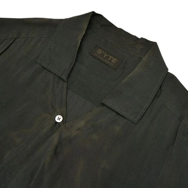 Yohji Yamamoto s'yte YOHJI YAMAMOTO // 2013AW Cupra Long Shirt Size US L / EU 52-54 / 3 - 3 Thumbnail