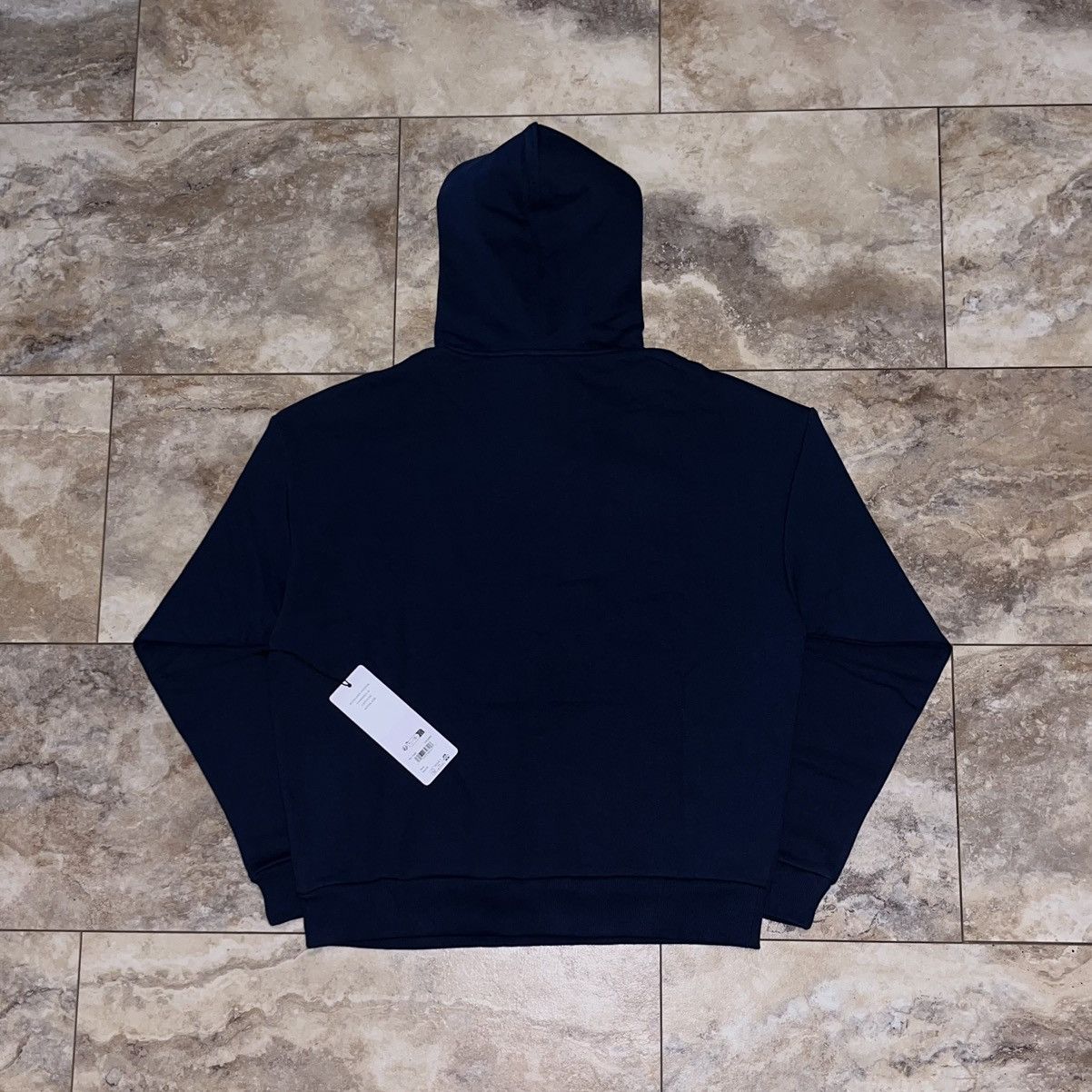 Alo Alo Yoga Accolade Hoodie Logo Pullover Navy Blue Medium Size M / US 6-8 / IT 42-44 - 2 Thumbnail