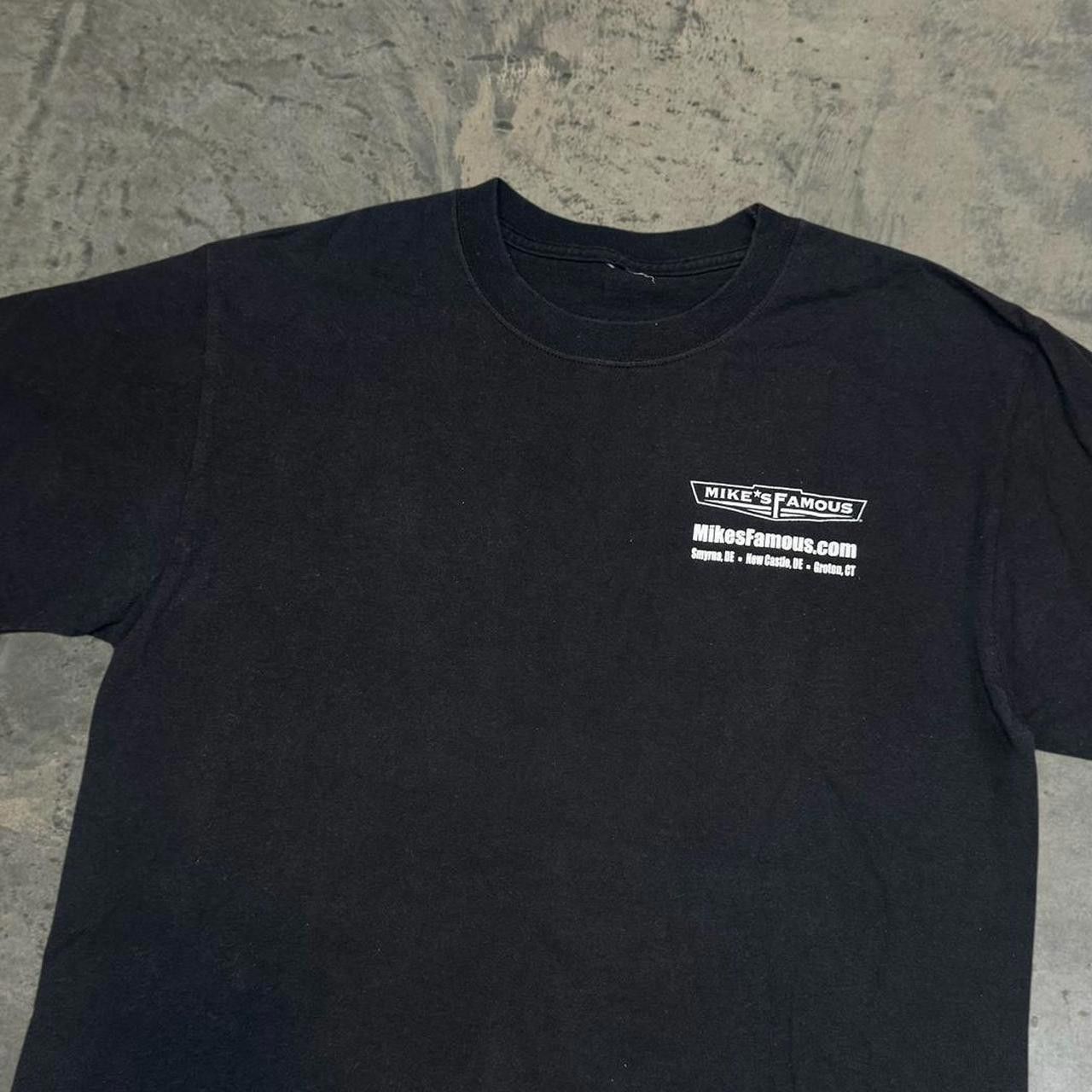 Japanese Brand × Vintage Vintage Y2K Mike’s Famous “Yo, Fat Boy” Biker T-Shirt Size US M / EU 48-50 / 2 - 5 Thumbnail