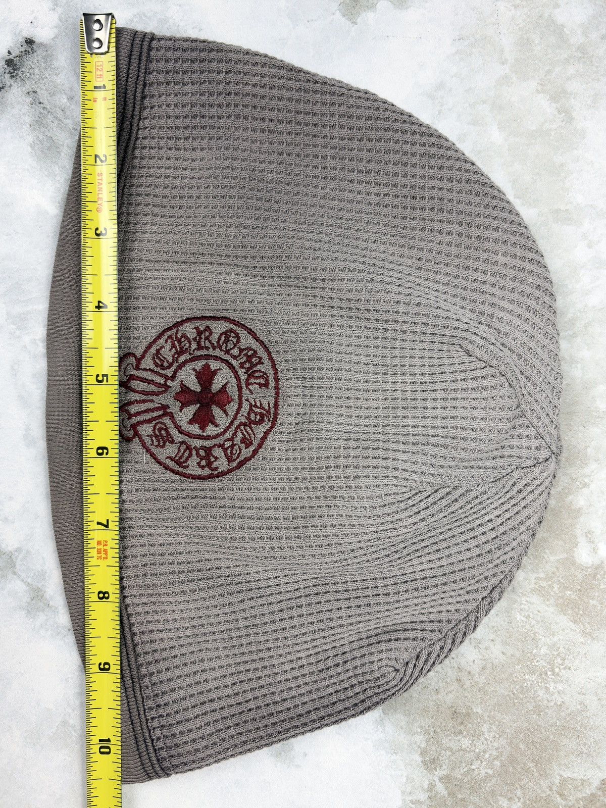 Chrome Hearts Chrome Hearts Vintage Sun Faded Horseshoe Thermal Beanie Size ONE SIZE - 2 Thumbnail