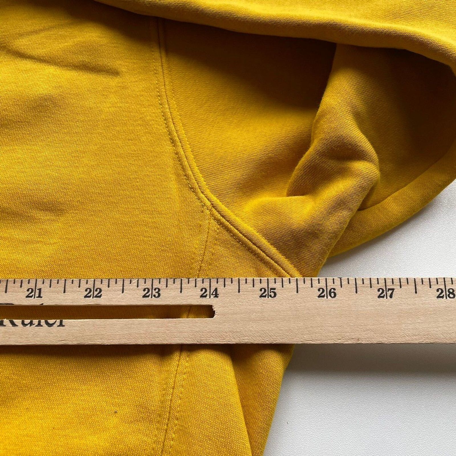 Nike × Vintage Vintage Y2K Nike Embroidered Swoosh Yellow Hoodie Large Rare Size US L / EU 52-54 / 3 - 6 Thumbnail