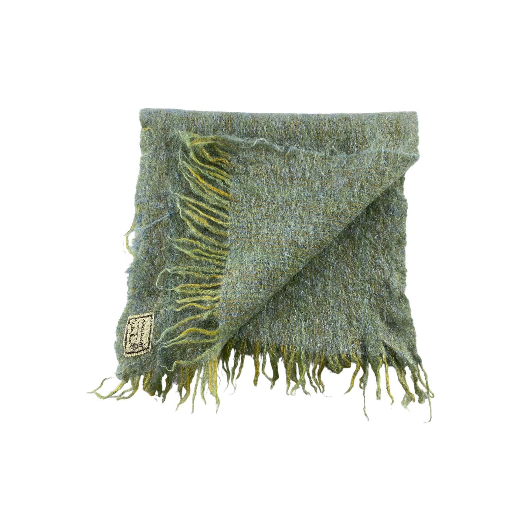Vintage Vintage Mohair Scarf / Muffler / Neckwear Size ONE SIZE - 4 Thumbnail