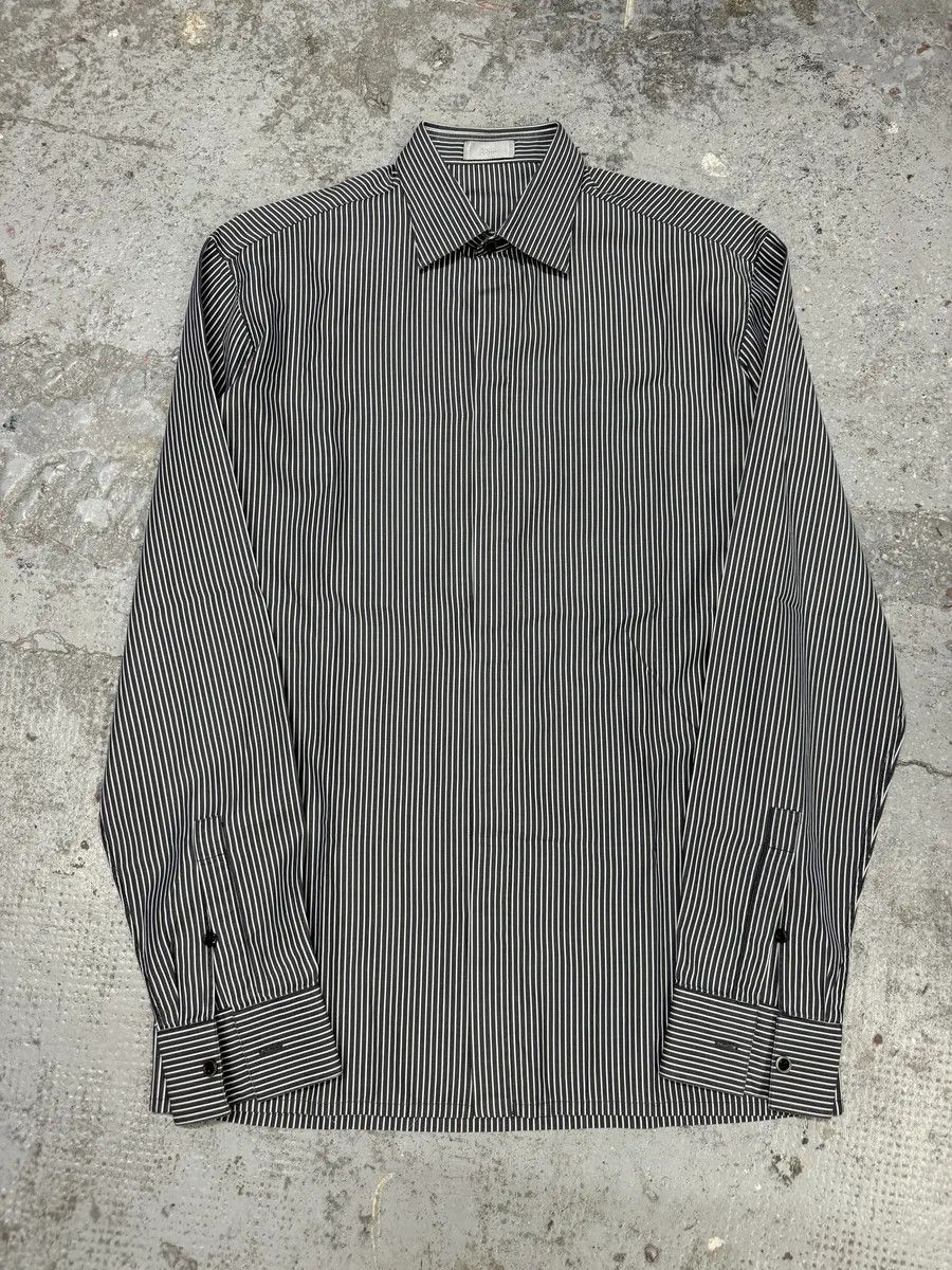 Dior Dior Striped Black & White Premium Button-up Shirt Size US M / EU 48-50 / 2 - 1 Thumbnail