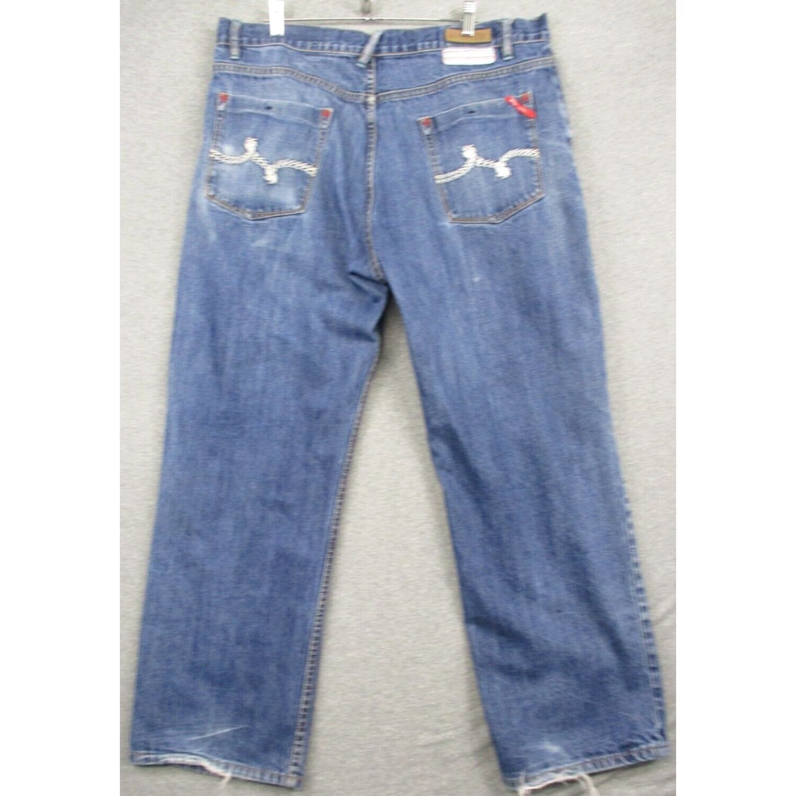 Southpole LRG Jeans Mens 40x32 Denim Baggy Y2k Southpole Style Skater Blue Size US 40 / EU 56 - 2 Thumbnail