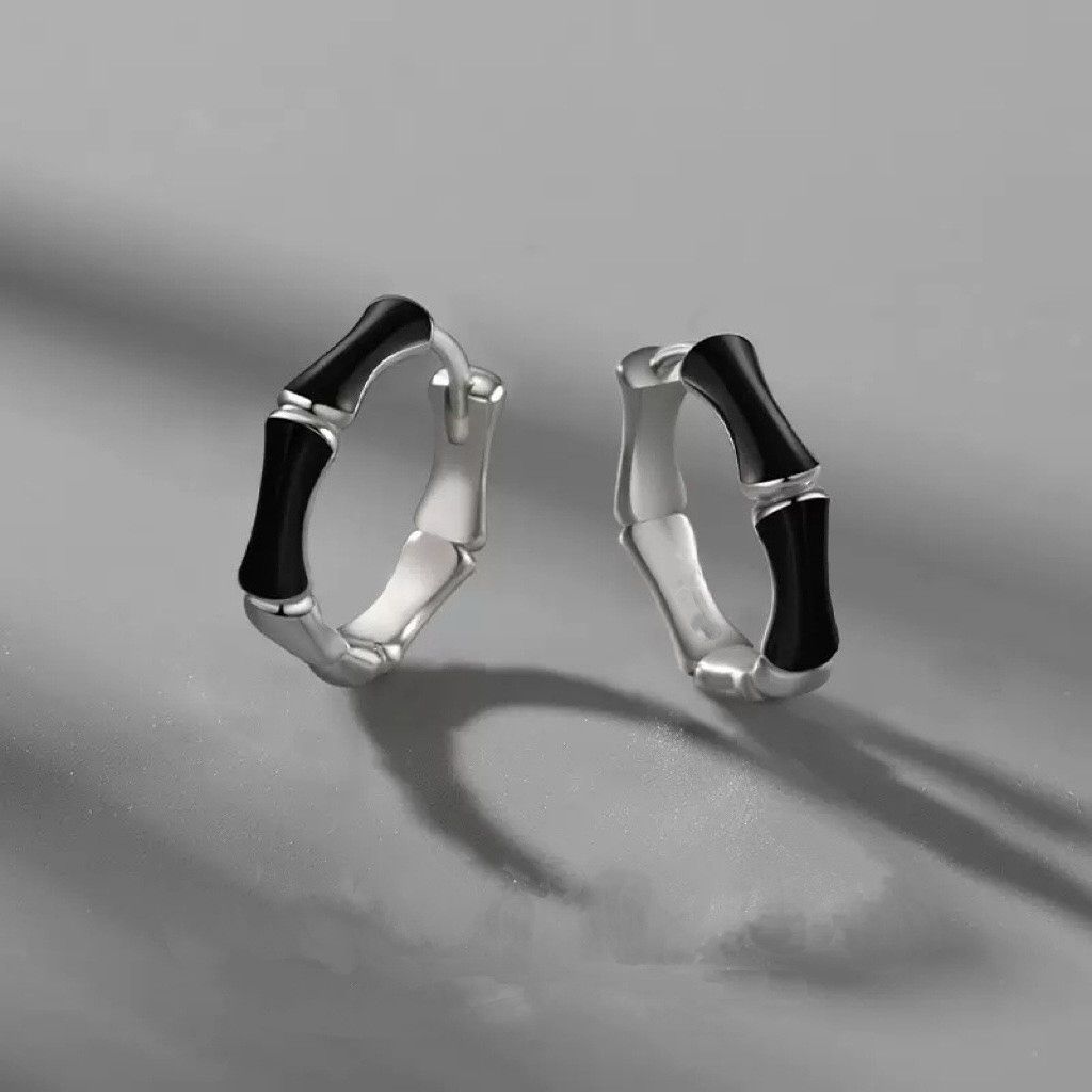Jewelry × Sterling Silver Vintage Earrings One Pairs Chrome Jewelry Size ONE SIZE - 2 Thumbnail
