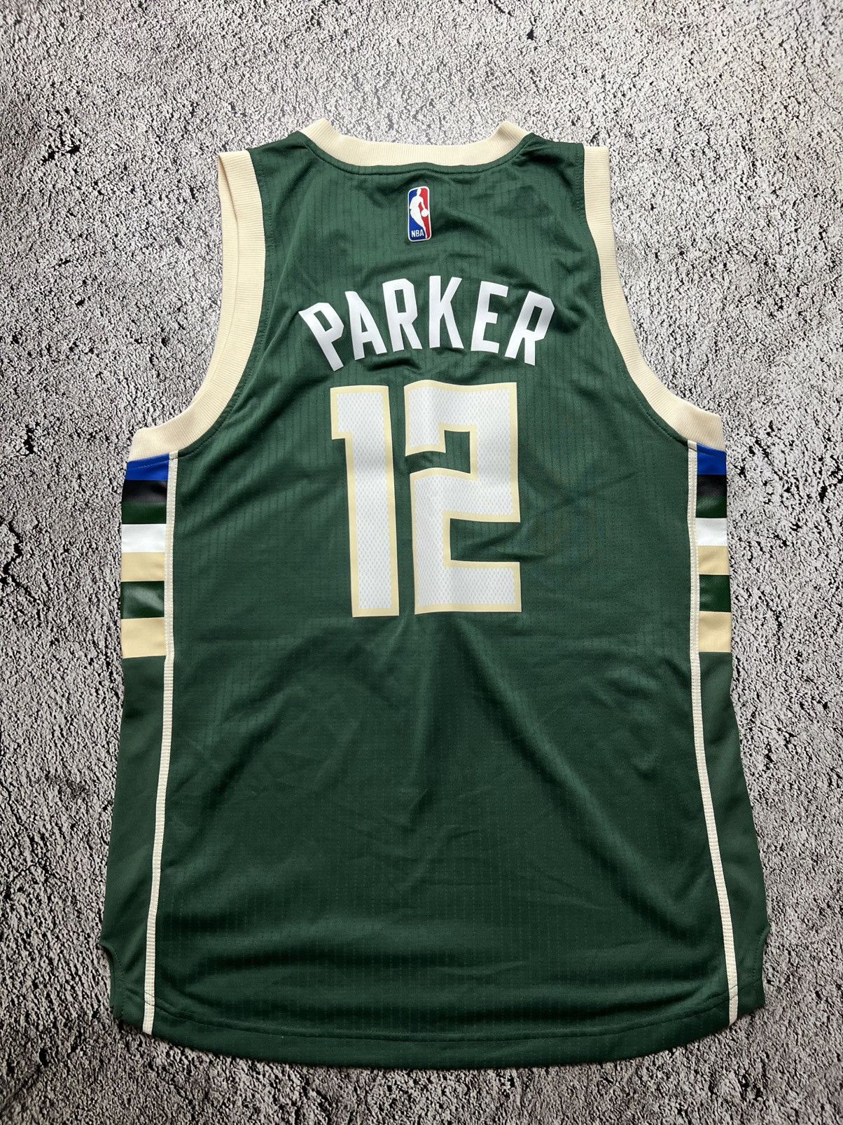 Adidas Milwaukee Bucks NBA Jabari Parker adidas vintage jersey Size US M / EU 48-50 / 2 - 5 Thumbnail