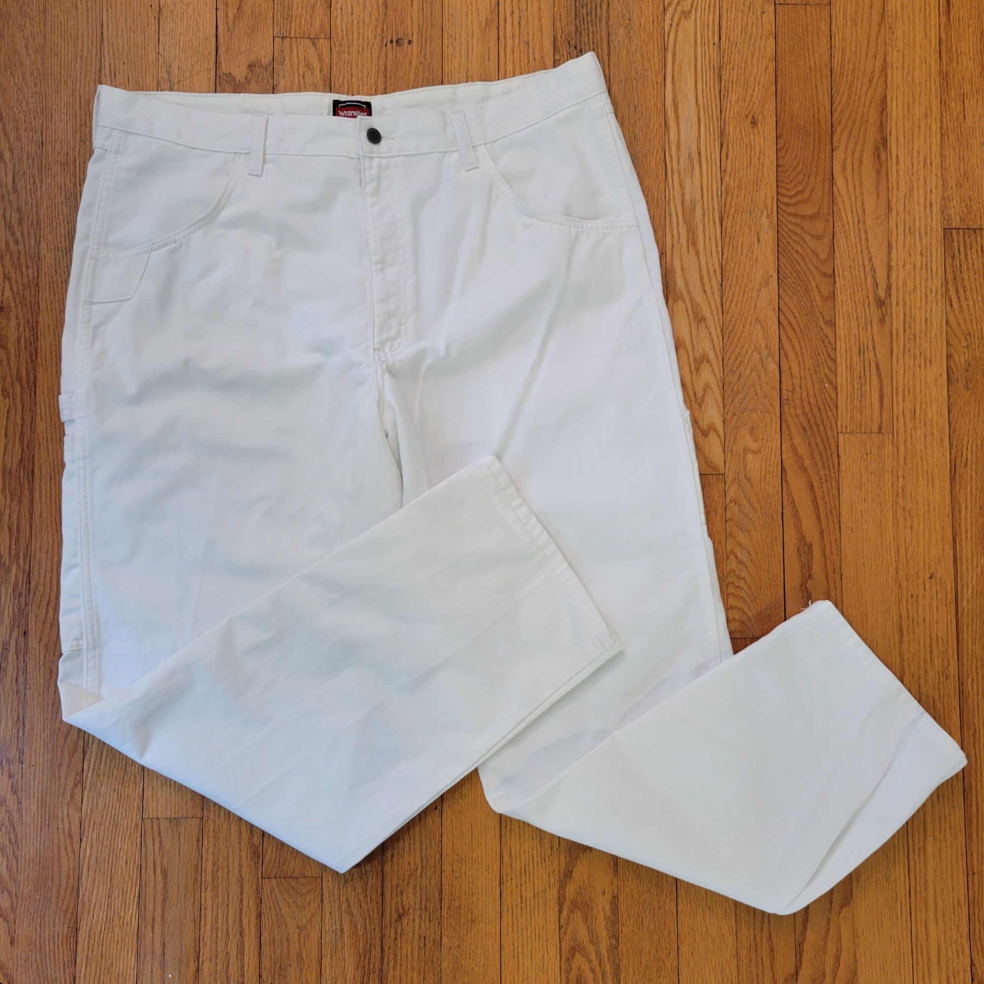 Wrangler Wrangler Workwear White 40x32 Carpenter Pants Painter Constr Size US 40 / EU 56 - 1 Thumbnail
