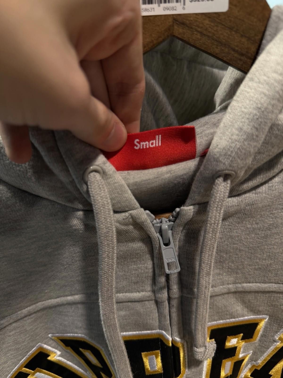 Supreme Supreme Filled Zip Up Hooded Sweatshirt Grey Size Small Size US S / EU 44-46 / 1 - 8 Thumbnail