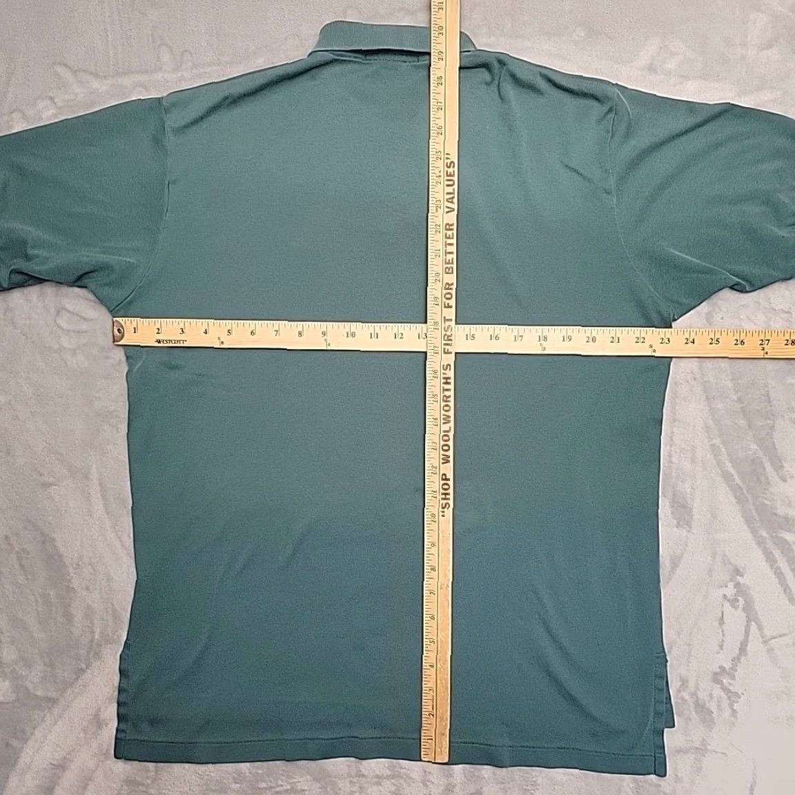 Ralph Lauren VINTAGE Polo Ralph Lauren Shirt Mens L Green Solid 100% Cotton Preppy Casual Size US L / EU 52-54 / 3 - 5 Thumbnail