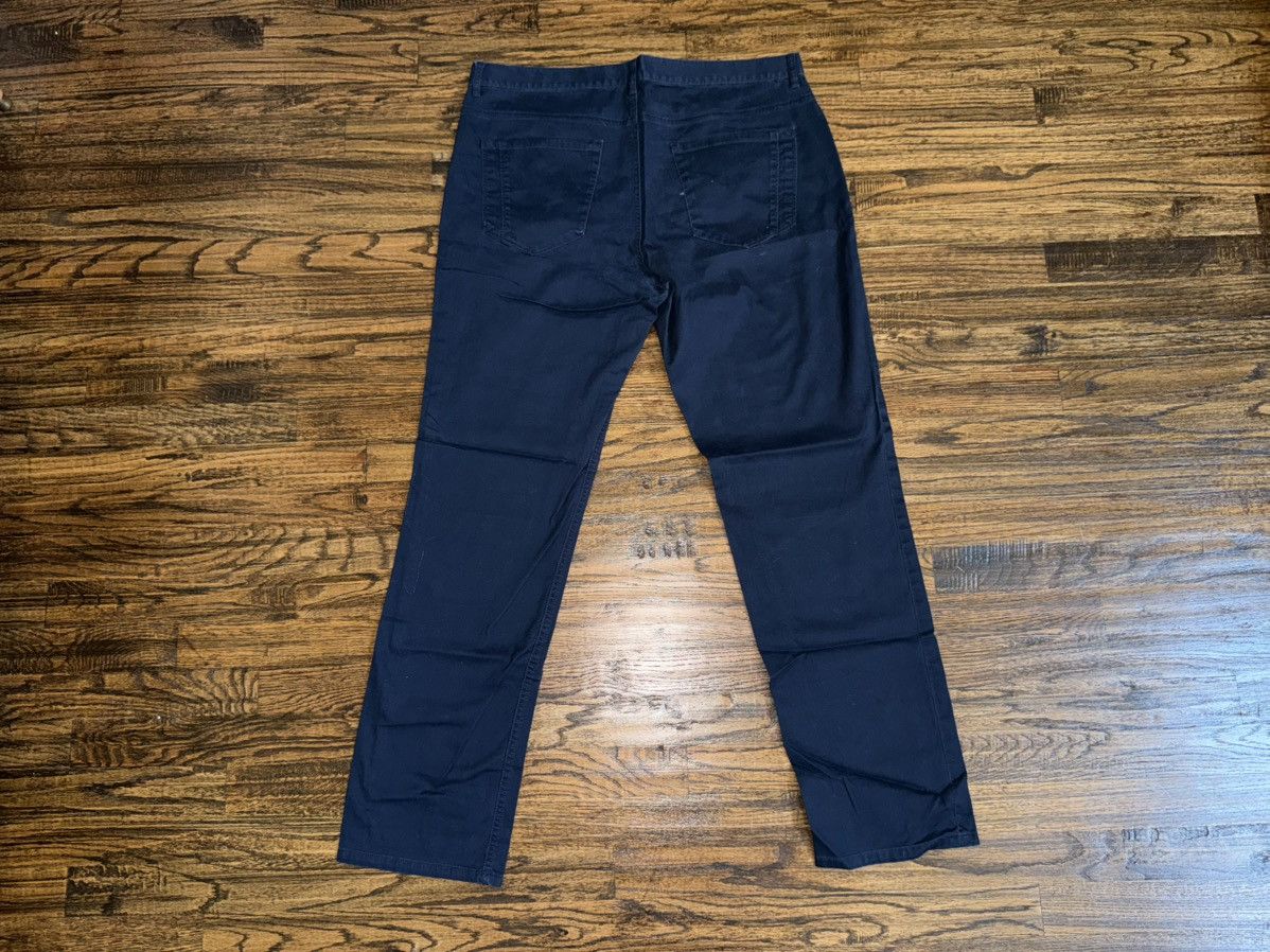 Perry Ellis Perry Ellis Textured Slim Casual Trouser Pants Navy 36x32 Size US 36 / EU 52 - 6 Thumbnail