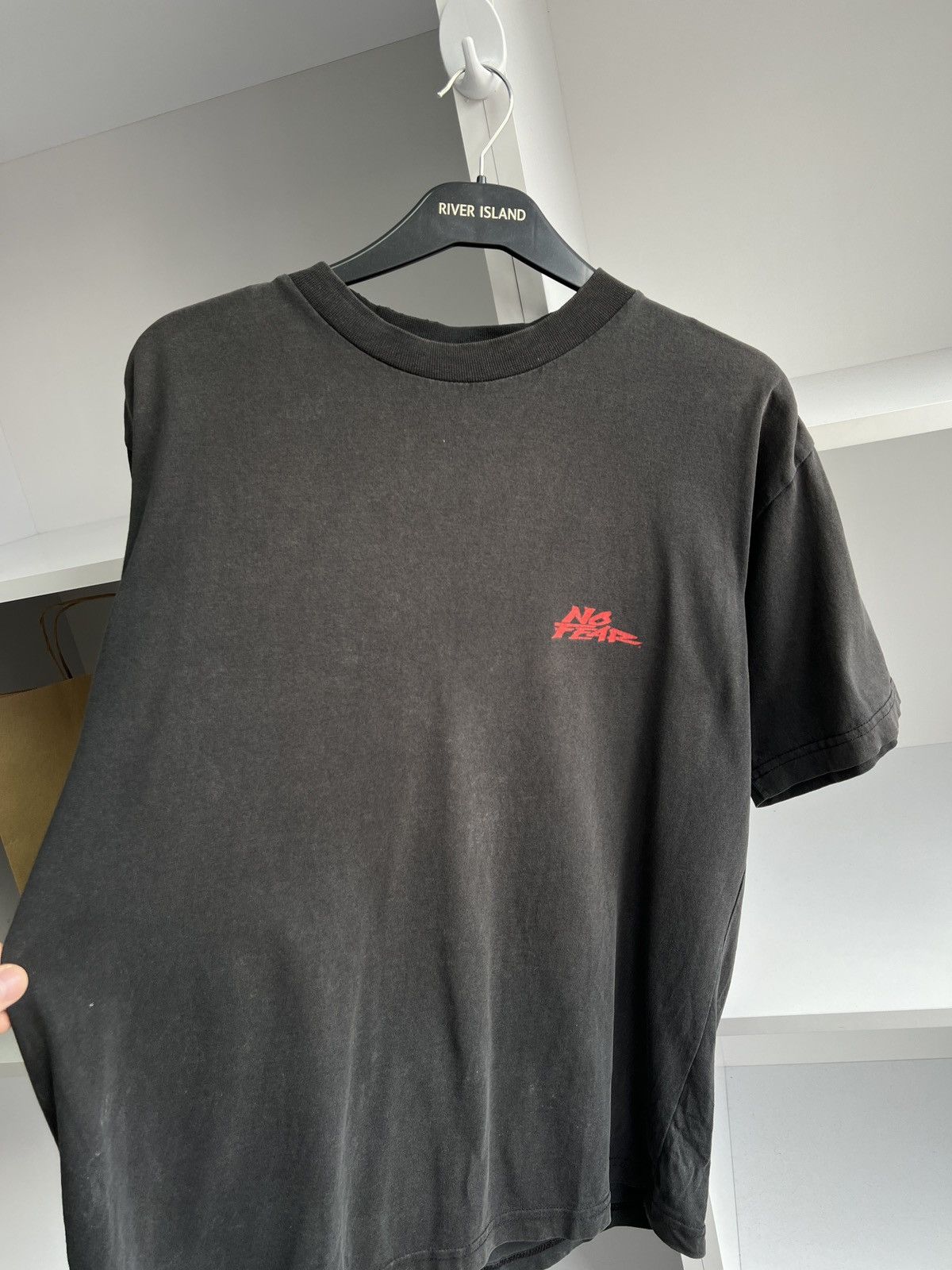 No Fear × Vintage Vintage No Fear Big Logo Faded T-Shirt Size US M / EU 48-50 / 2 - 9 Thumbnail
