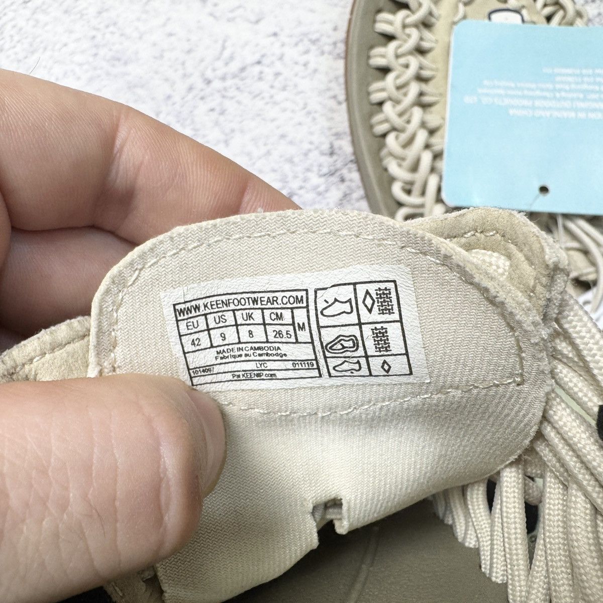 Designer × KEEN New Keen Uneek Mens Sandals Beige US9 UK8 EU42 27cm Size US 9 / EU 42 - 12 Thumbnail