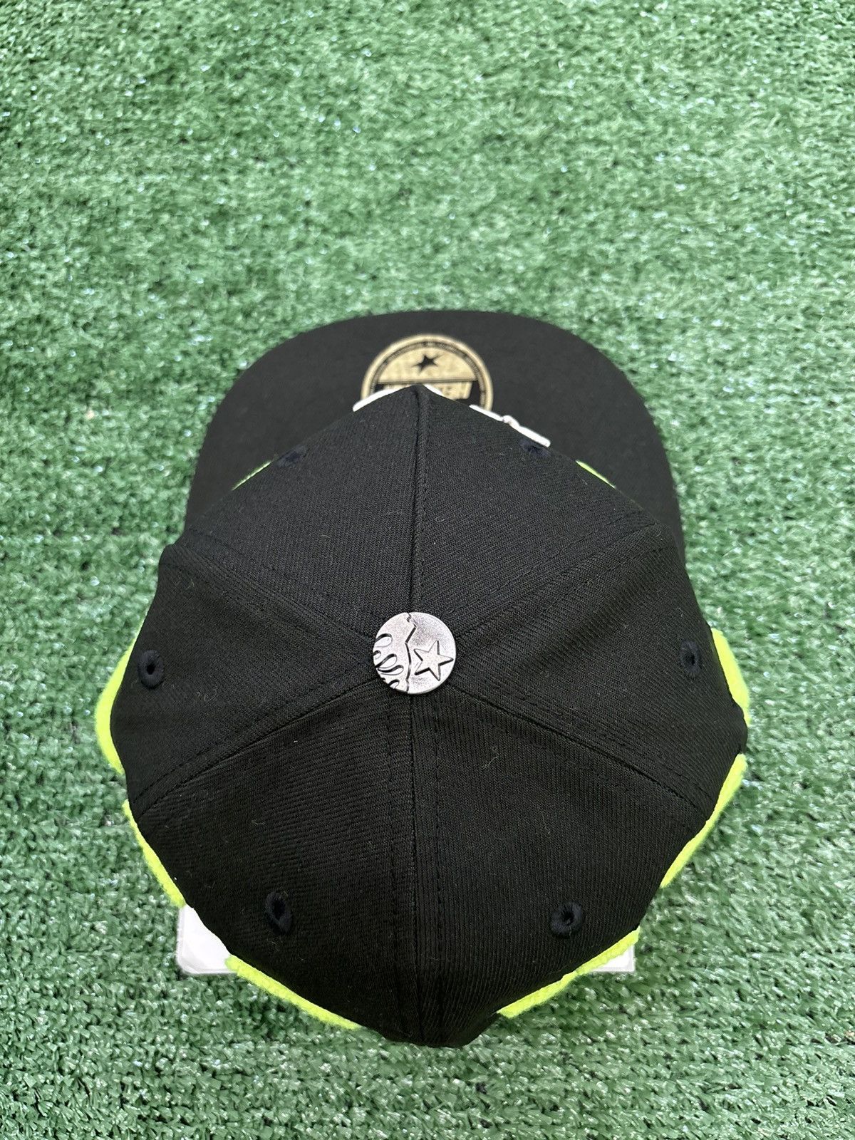 HELLSTAR Hellstar Neon Black OG Patch Fitted Hat 7 1/4 Size ONE SIZE - 9 Thumbnail