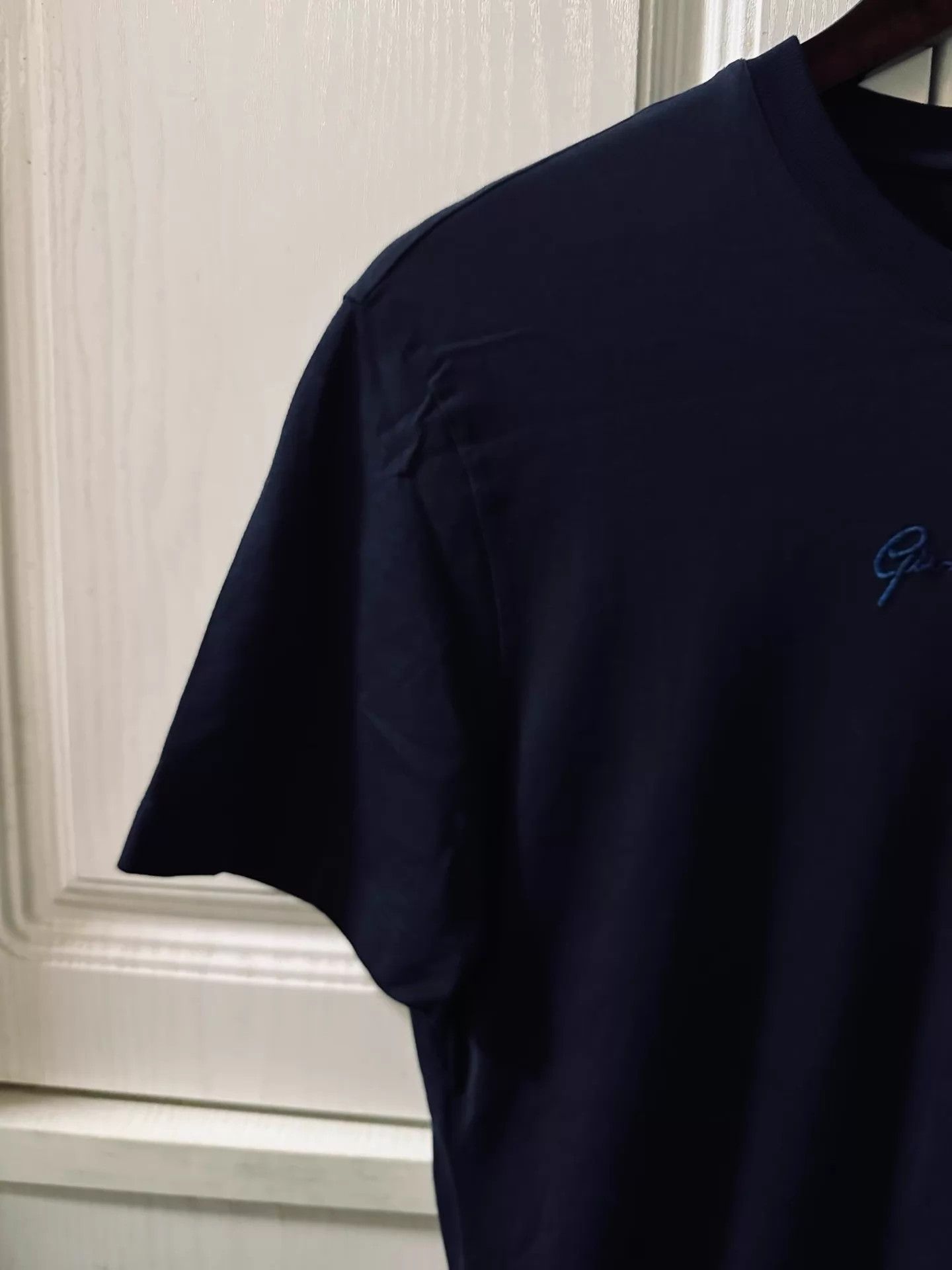 Versace Versace Color Logo Embroidered Short Sleeve T-Shirt Size US XS / EU 42 / 0 - 5 Thumbnail