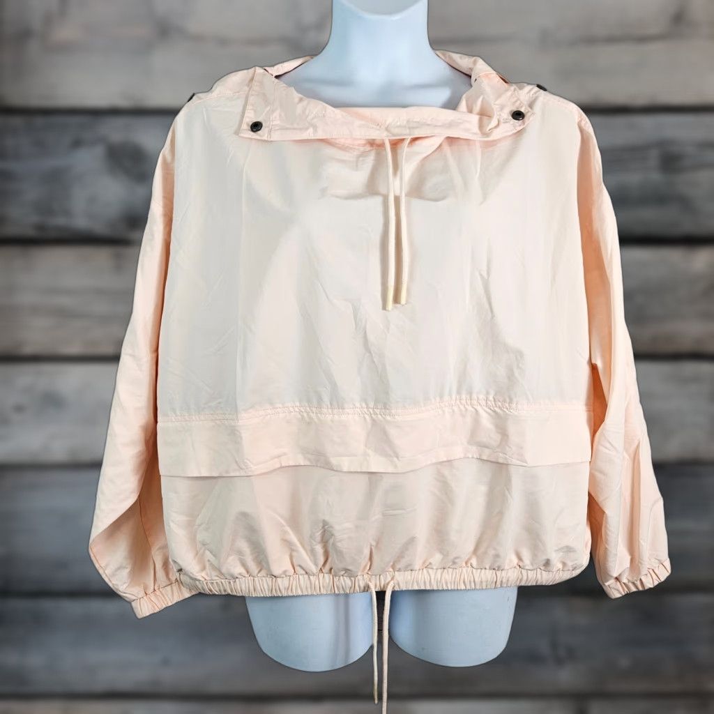 Vintage Savvi Womens Piper Pullover Jacket Windbreaker 2X Pink Pullover Activewear Womens Plus Size Size XXL / US 16-18 / IT 52-54 - 1 Thumbnail