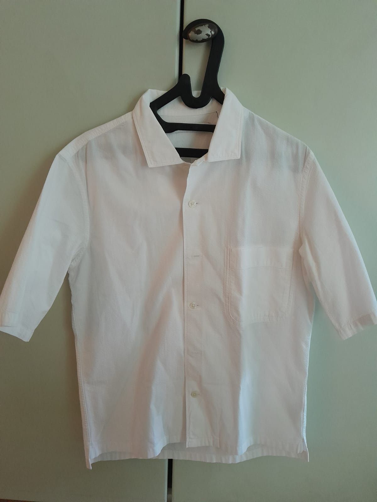 Designer × Lemaire × Uniqlo Uniqlo X Le Maire White Shirts Size US M / EU 48-50 / 2 - 2 Thumbnail