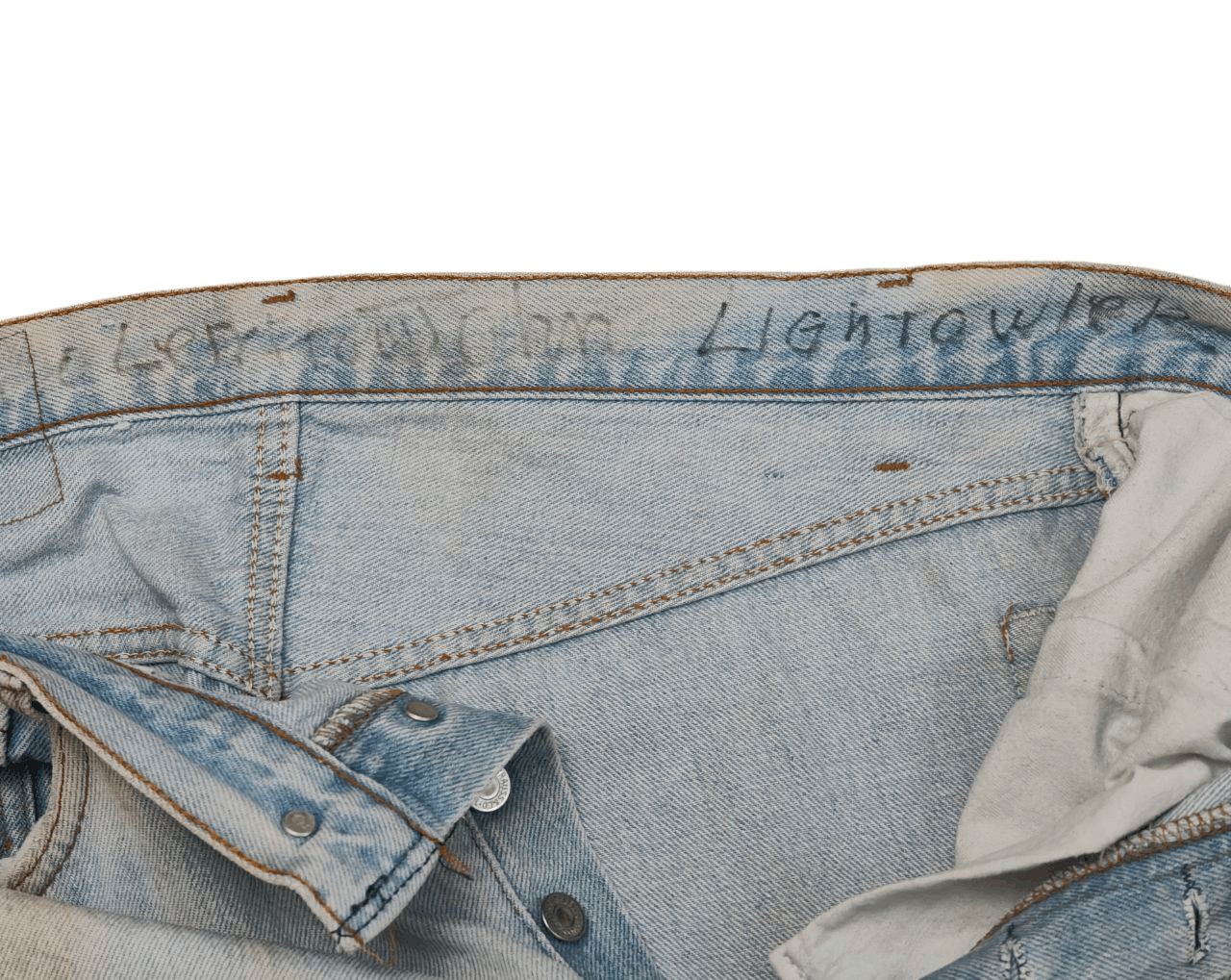 Levi's Vintage Clothing 70s Vintage Levi's 501 Mudwash worn Denim Size US 34 / EU 50 - 5 Thumbnail