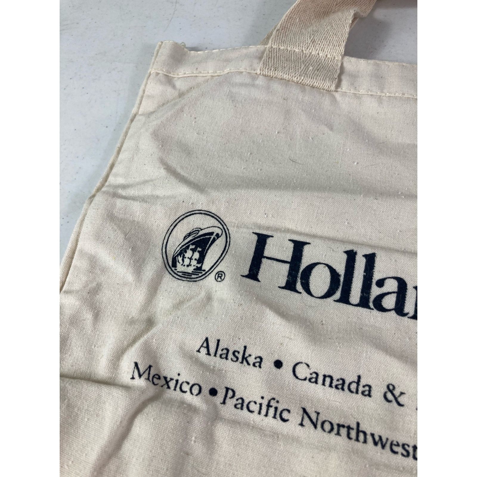 Other Vintage Tote Bag Holland America Travel Line Carry Adult Size ONE SIZE - 11 Thumbnail