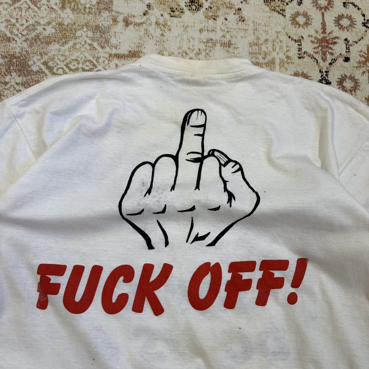 Vintage Vintage Adult “ Red Dog Benidorm Say’s Do US A Favour” Tee Size US XL / EU 56 / 4 - 8 Thumbnail