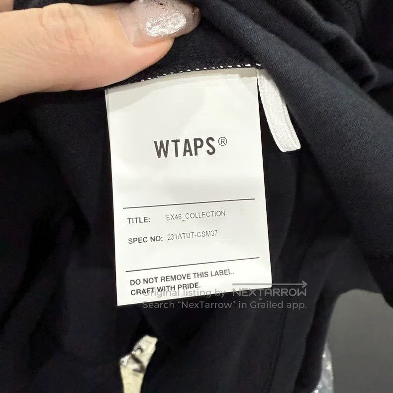 Other Wtaps Black pocketed short-sleeve T-shirt Size US XL / EU 56 / 4 - 6 Thumbnail