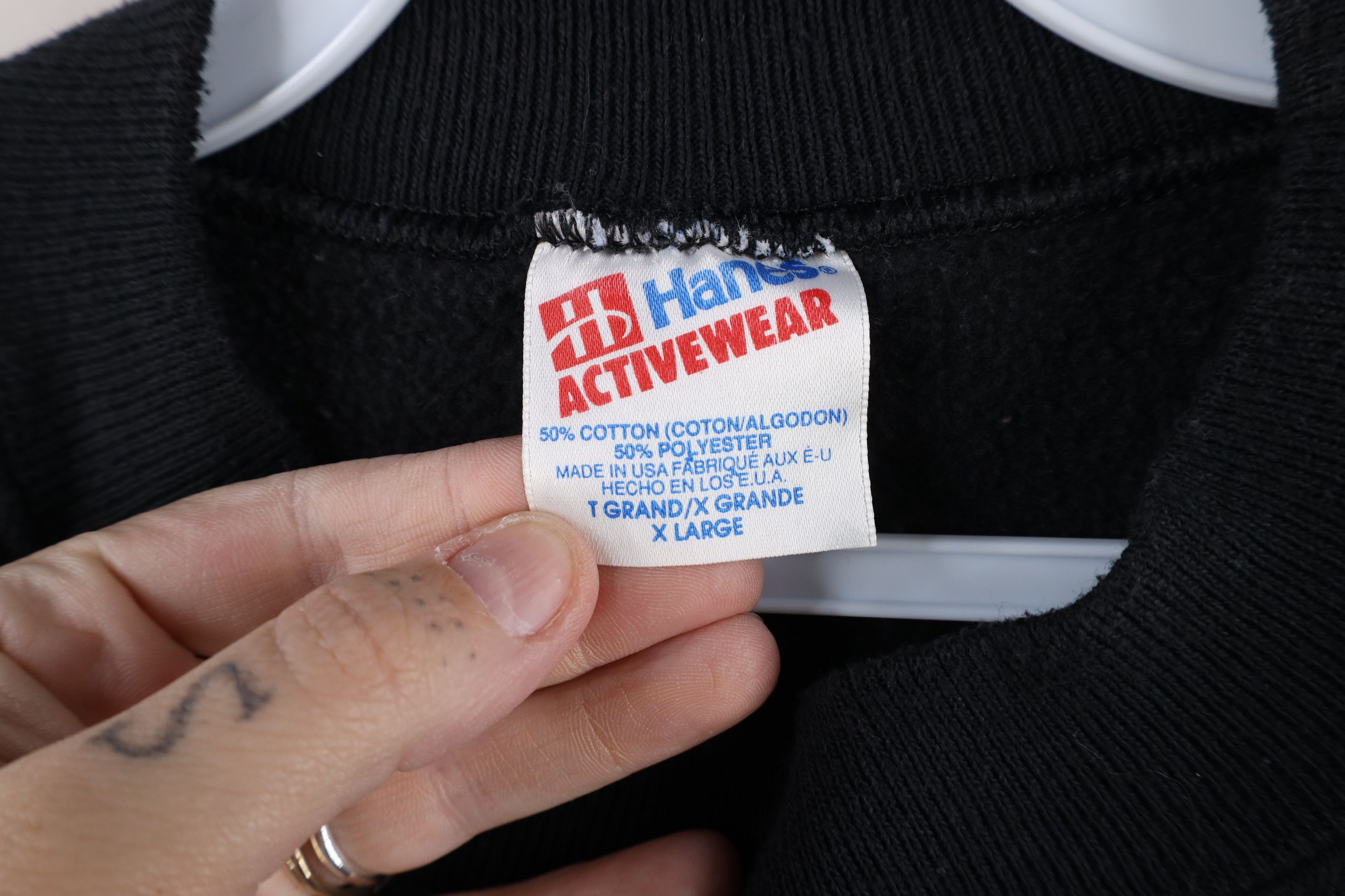 Vintage Vintage 90s Boat Shuck Me Suck Me Eat Me Raw Sweatshirt USA Size US XL / EU 56 / 4 - 6 Thumbnail