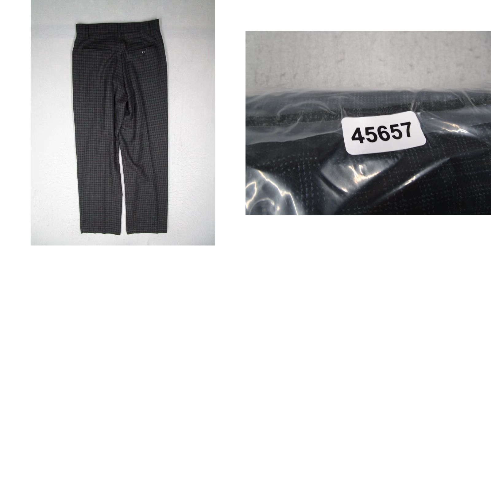 Etro VINTAGE BC ETHIC Pants Mens 30 Black Sanford 30x30 Chino Slim Straight Logo 90s Mens Size US 30 / EU 46 - 8 Thumbnail