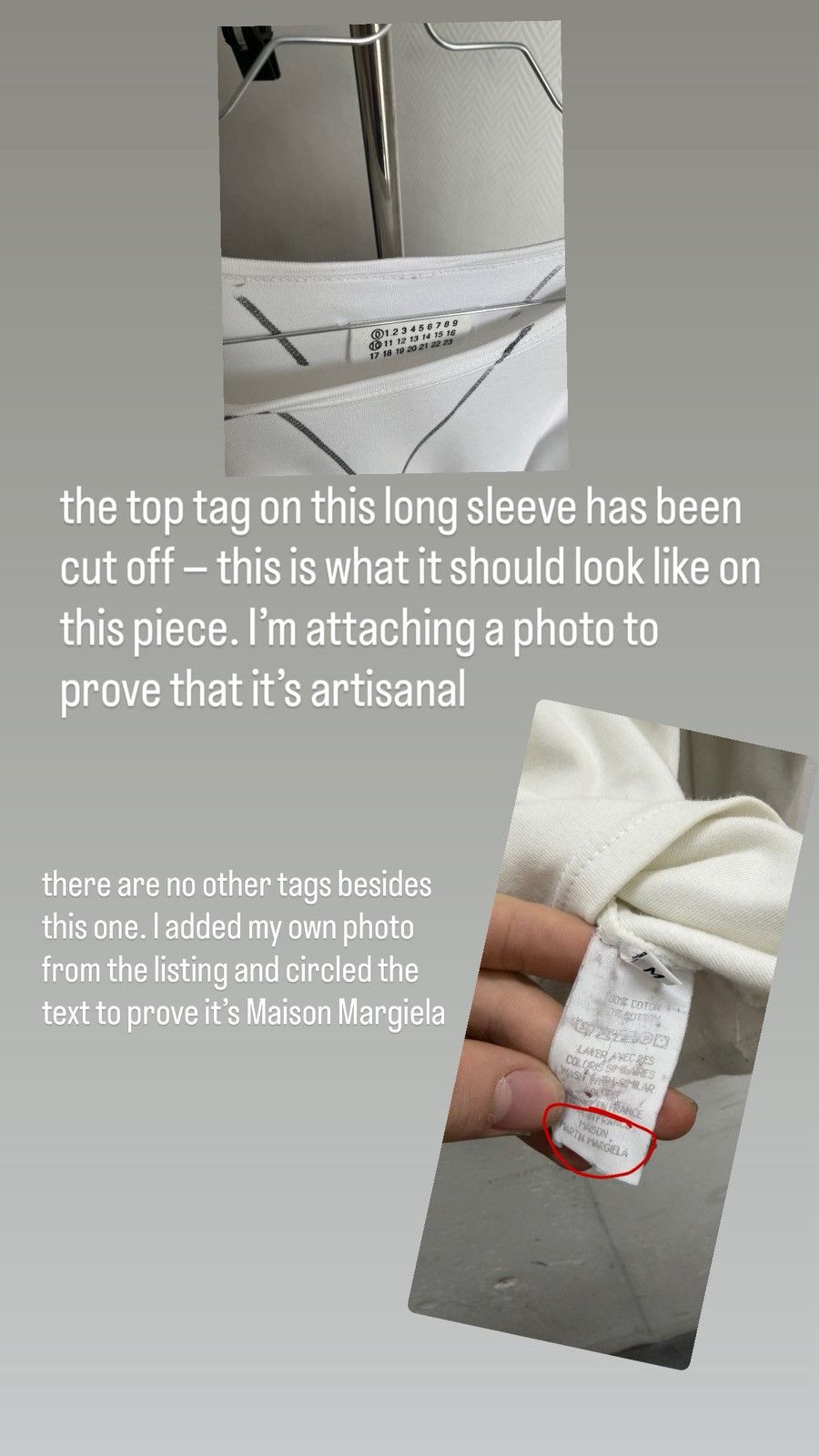 Maison Margiela Maison Margiela Artisanal Trompe L’oeil Necklace Longsleeve Size US M / EU 48-50 / 2 - 16 Thumbnail