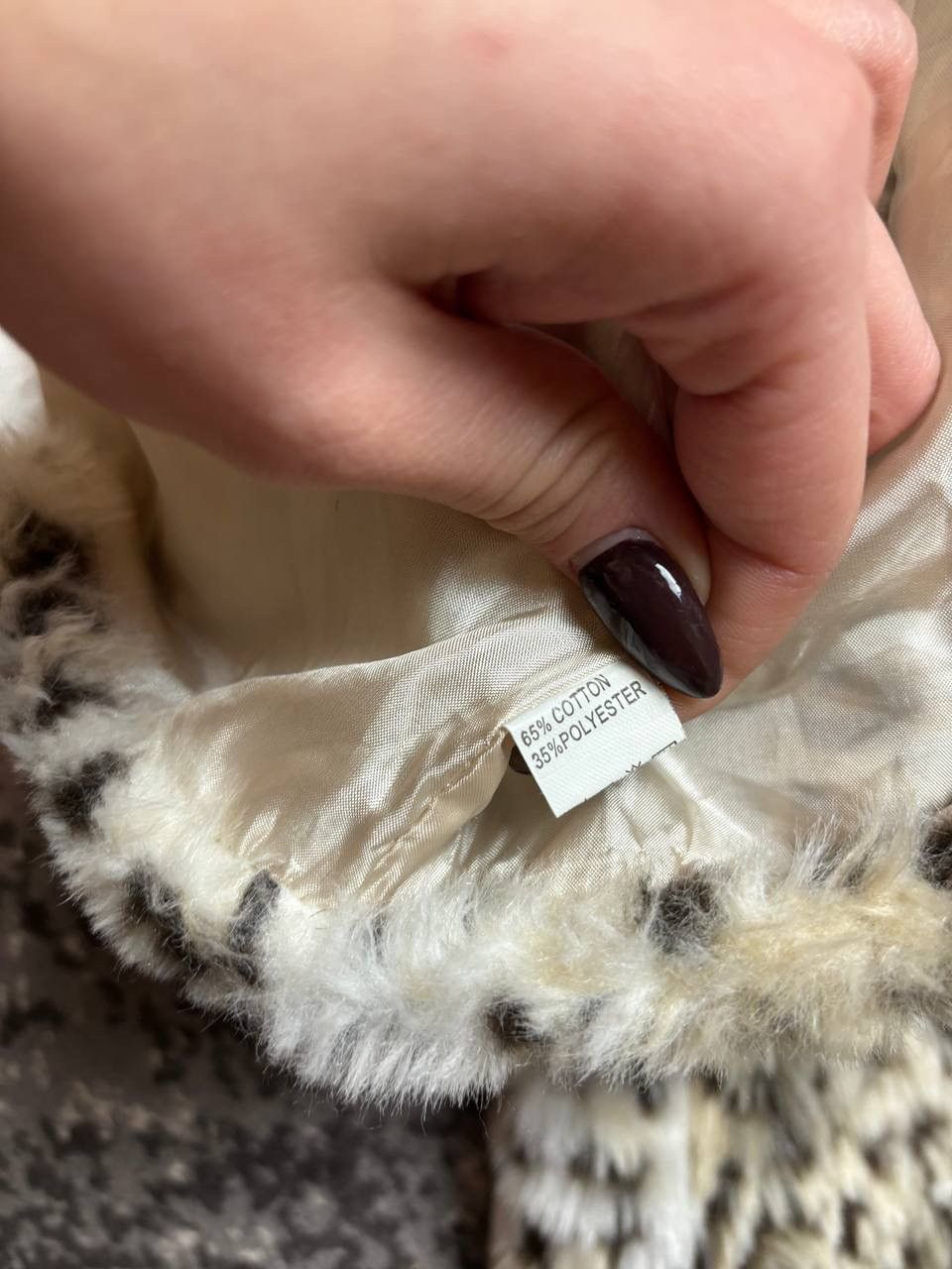 If Six Was Nine × Vintage Vintage Y2K Opium Fuzzy Fur Owens Style Leopard Skin Jacket Size US S / EU 44-46 / 1 - 5 Thumbnail
