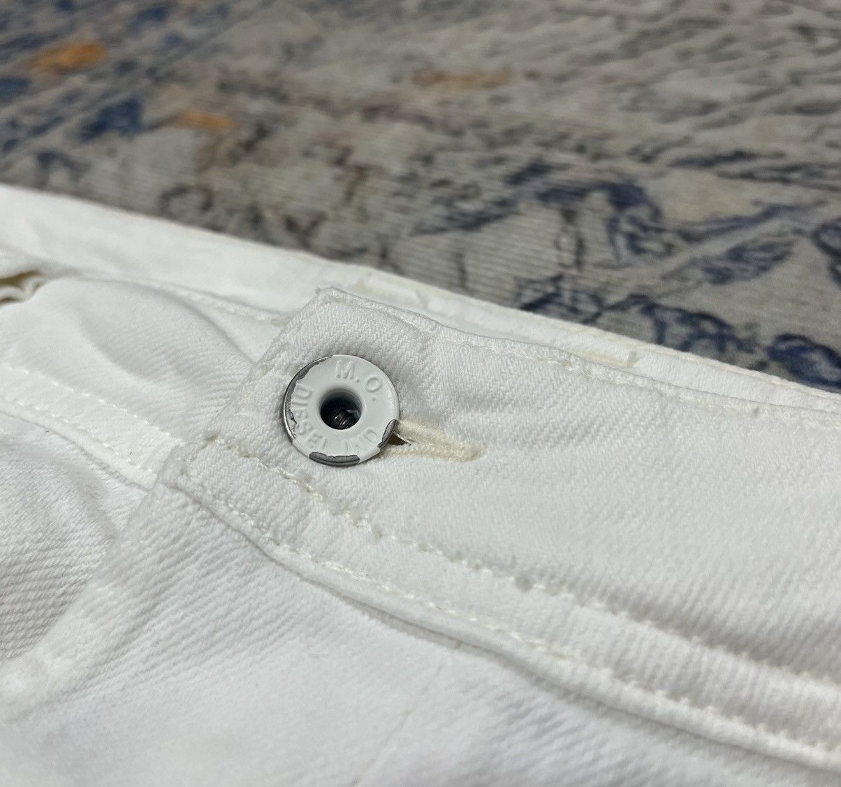 Diesel Diesel Industry Jogger White Jeans Size US 34 / EU 50 - 5 Thumbnail